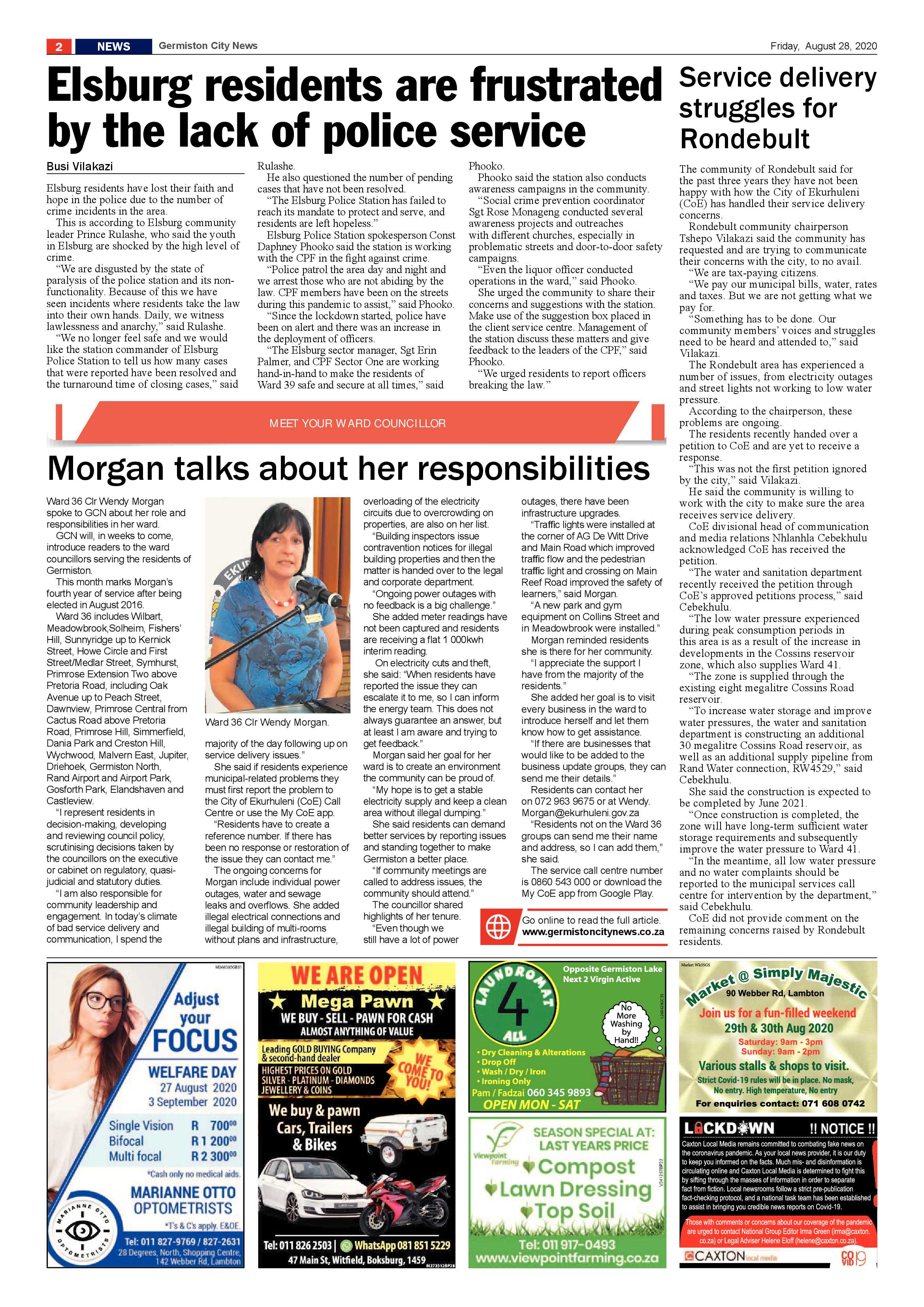 Germiston City News 26 August 2020 page 2