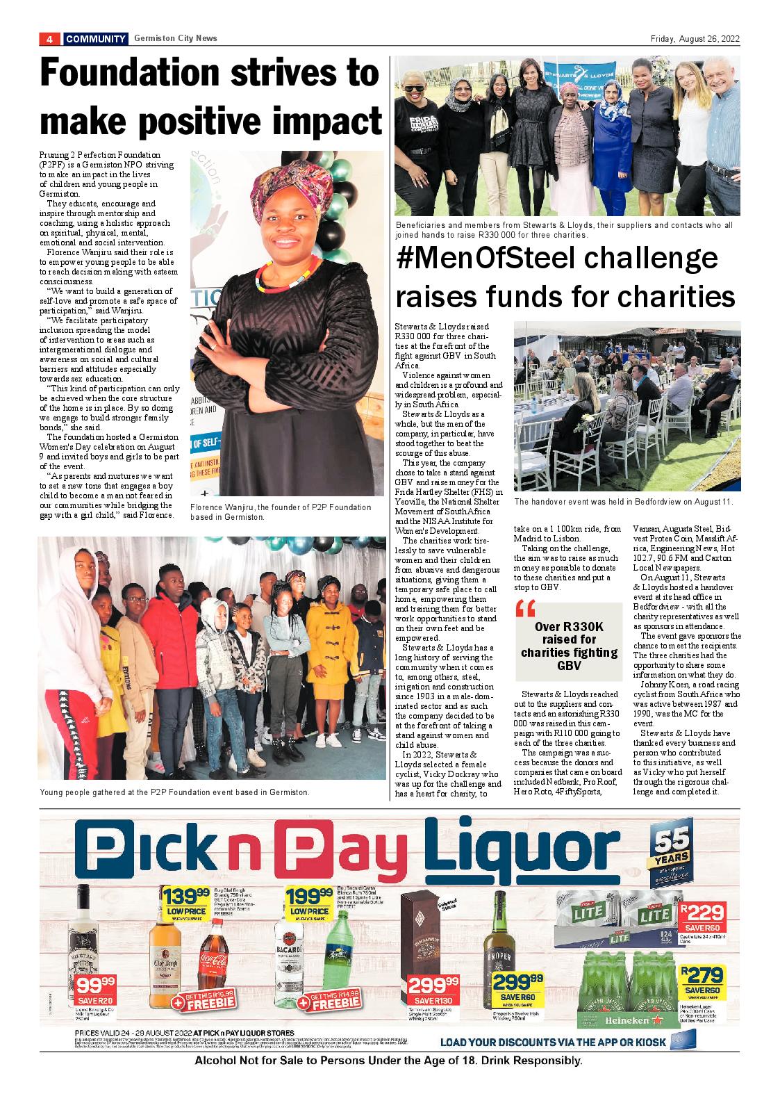 Germiston City News 26 August 2022 page 4