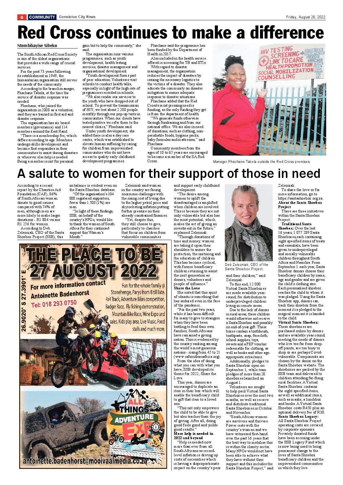 Germiston City News 26 August 2022 page 6