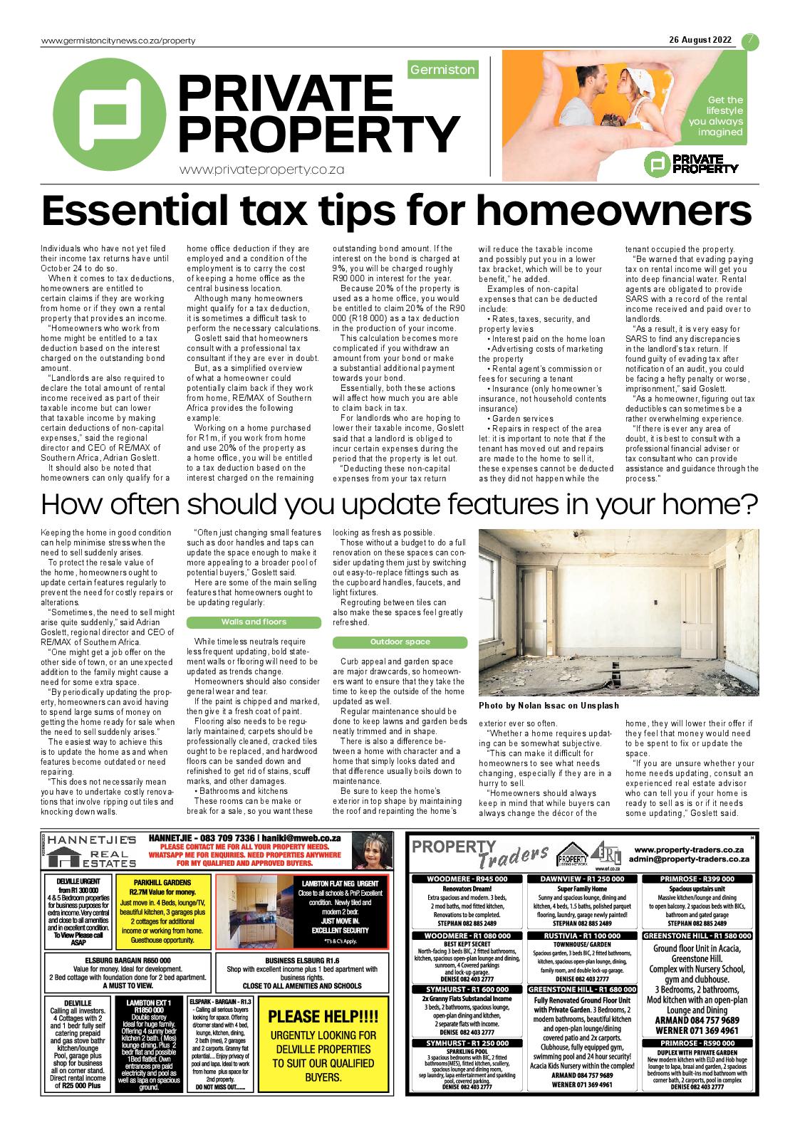 Germiston City News 26 August 2022 page 7