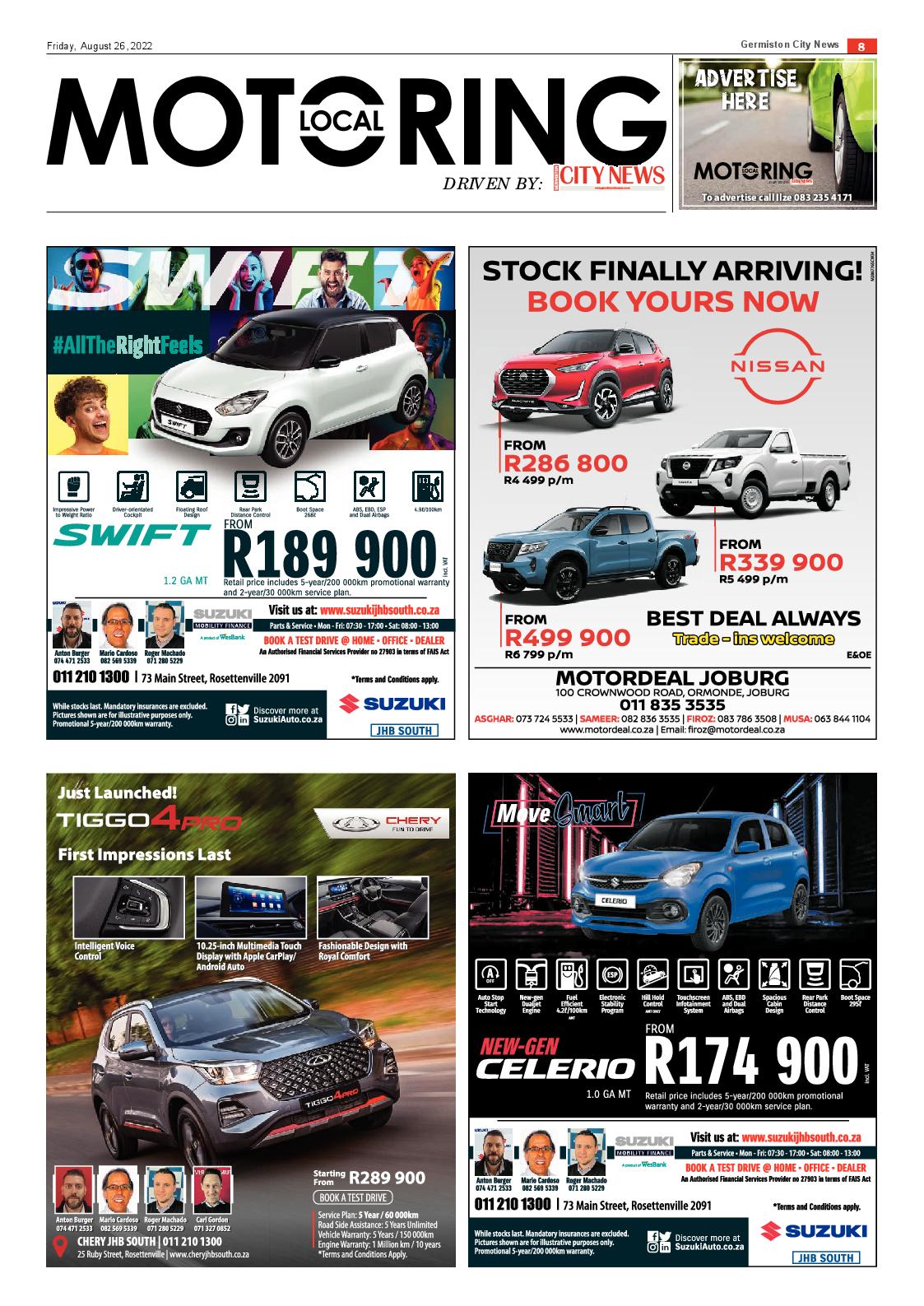 Germiston City News 26 August 2022 page 8