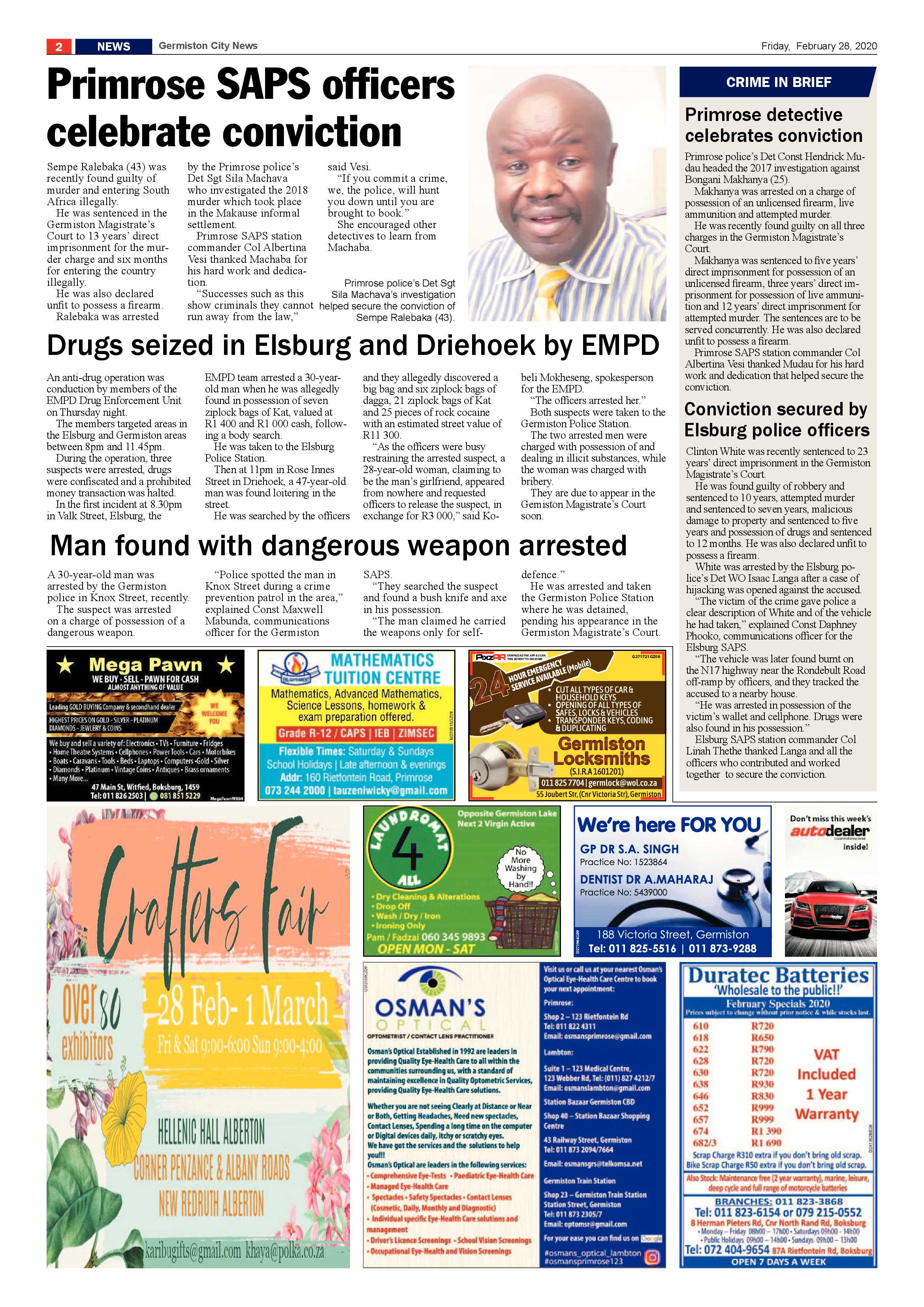 Germiston City News 26 February 2020 page 2