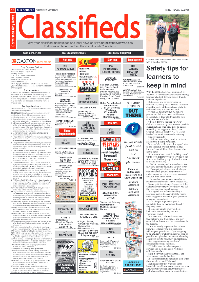 Germiston City News 26 January 2024 page 10
