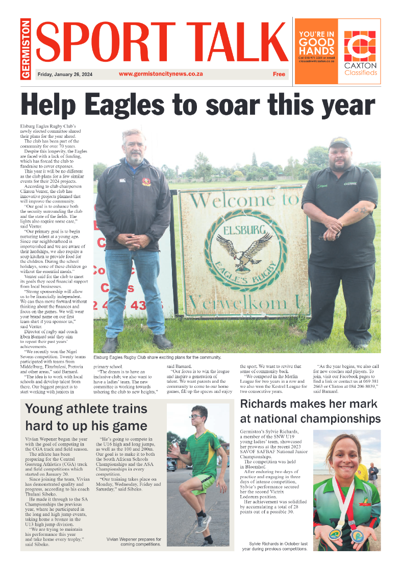 Germiston City News 26 January 2024 page 12