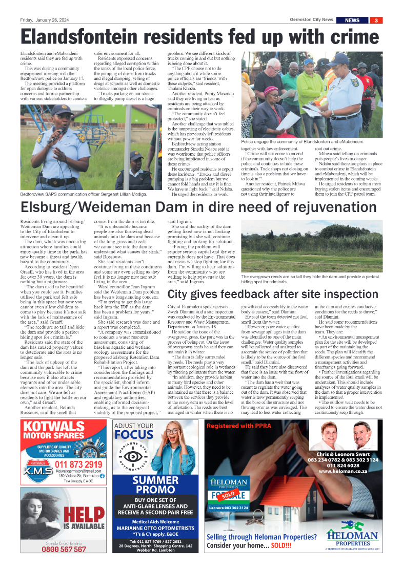 Germiston City News 26 January 2024 page 3
