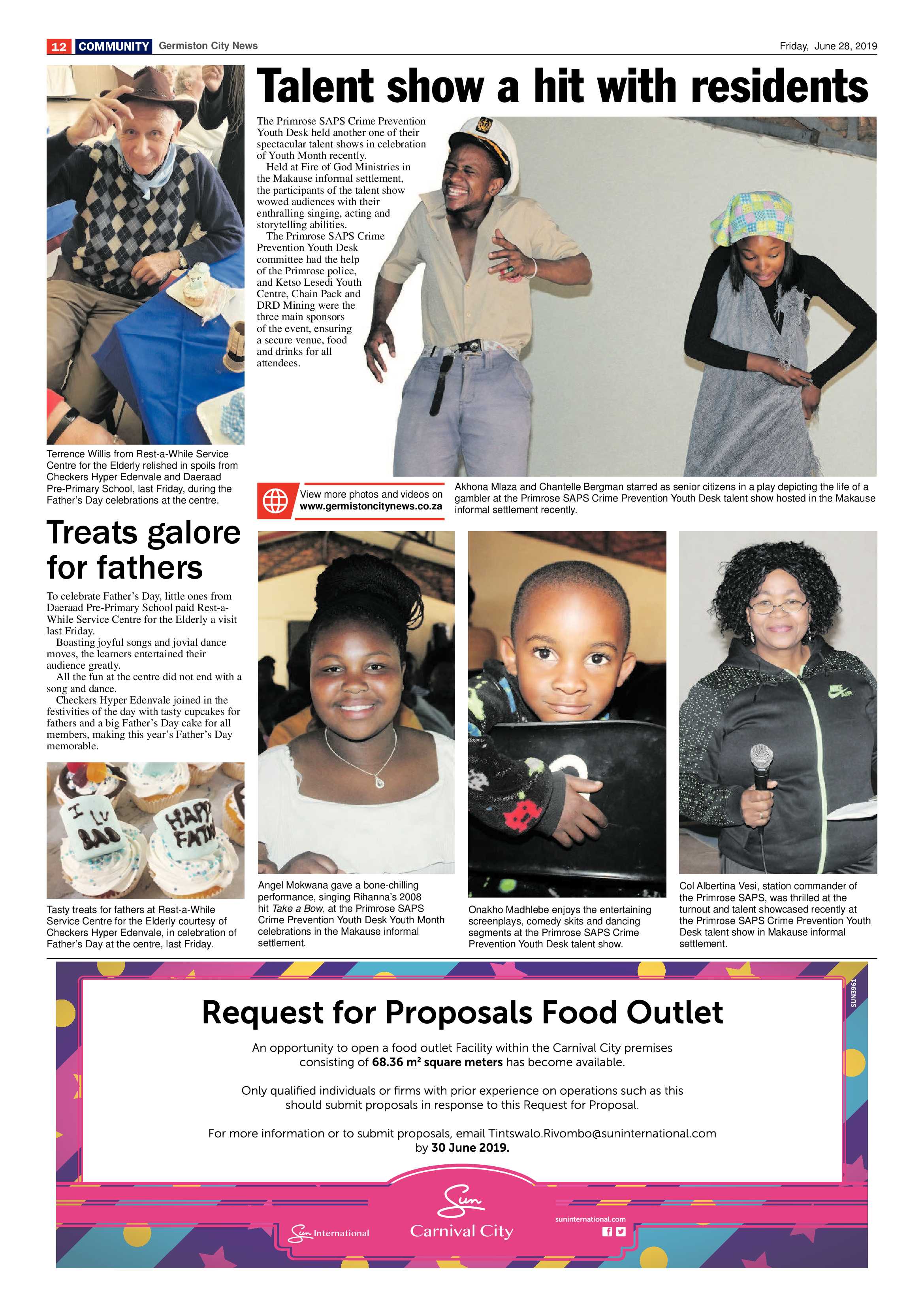 Germiston City News 26 June 2019 page 12