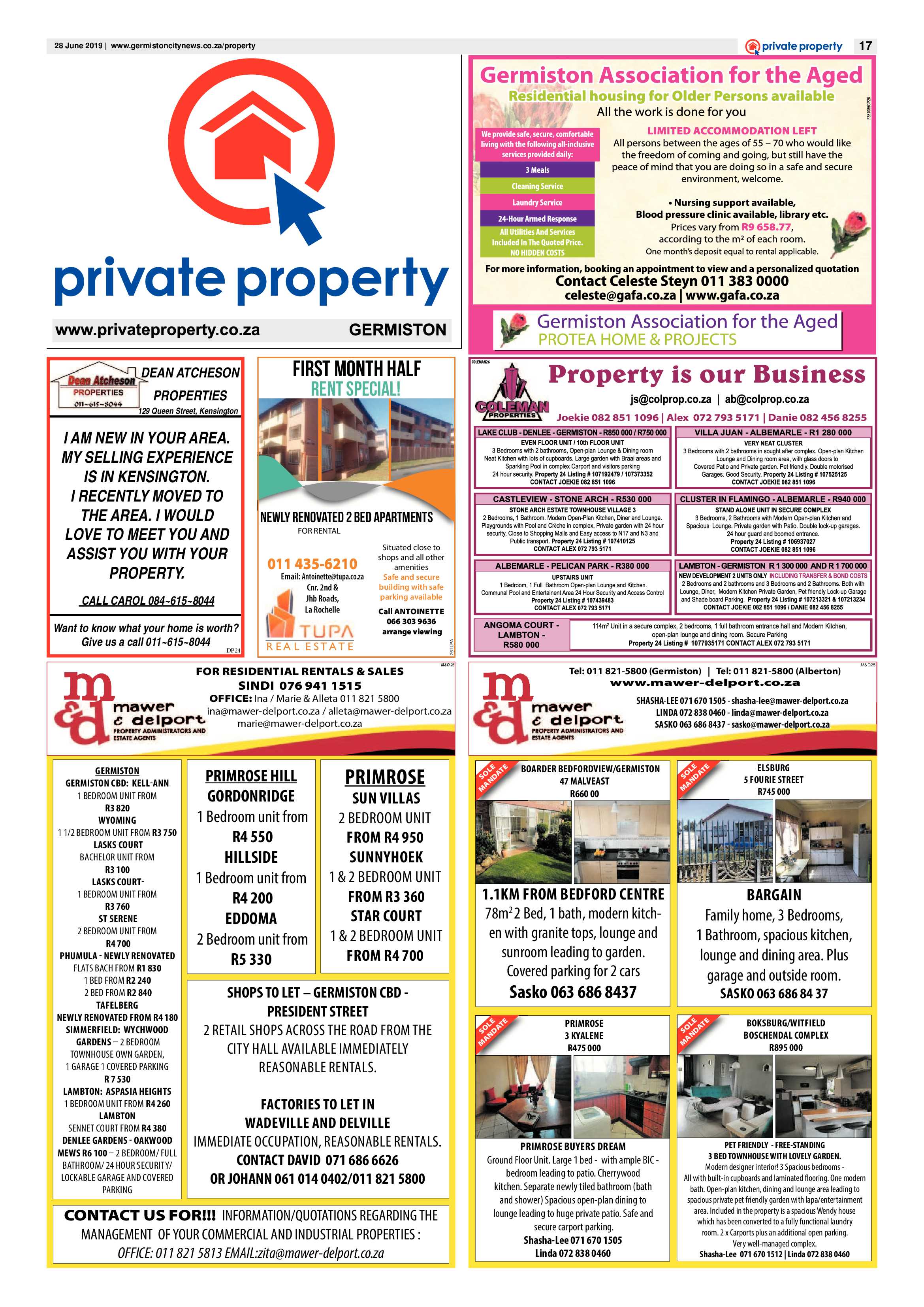 Germiston City News 26 June 2019 page 17