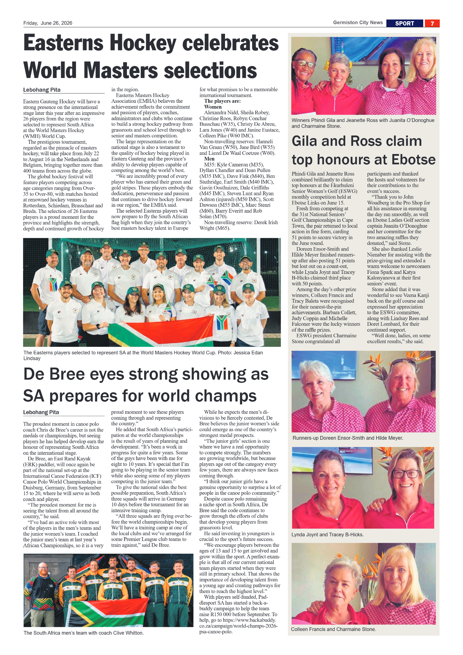 Germiston City News 26 June 2026 page 7