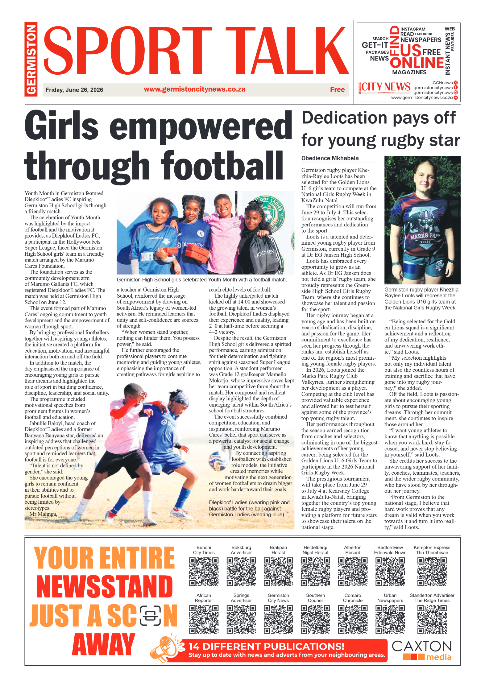 Germiston City News 26 June 2026 page 8