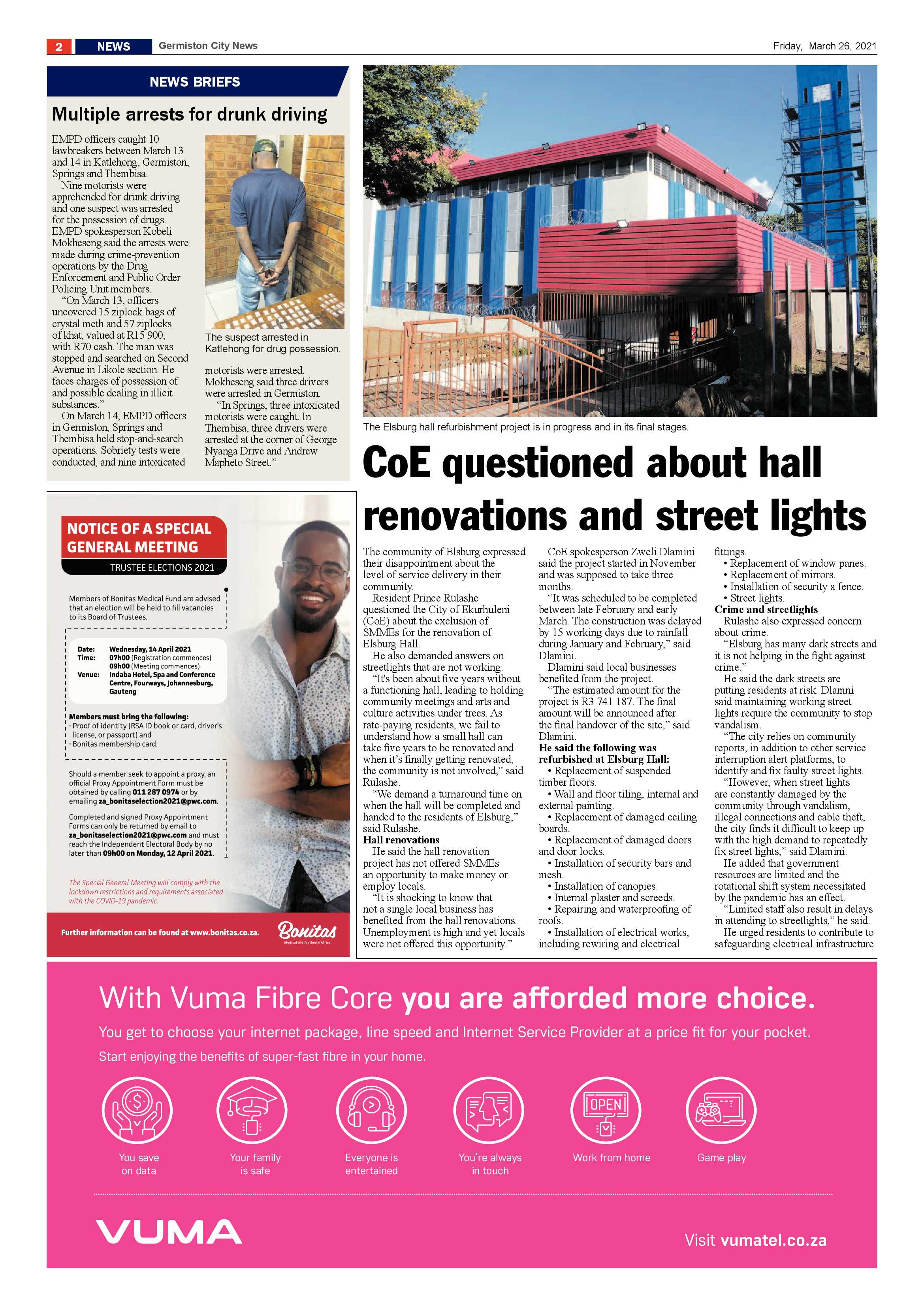 Germiston City news 26 March 2021 page 2