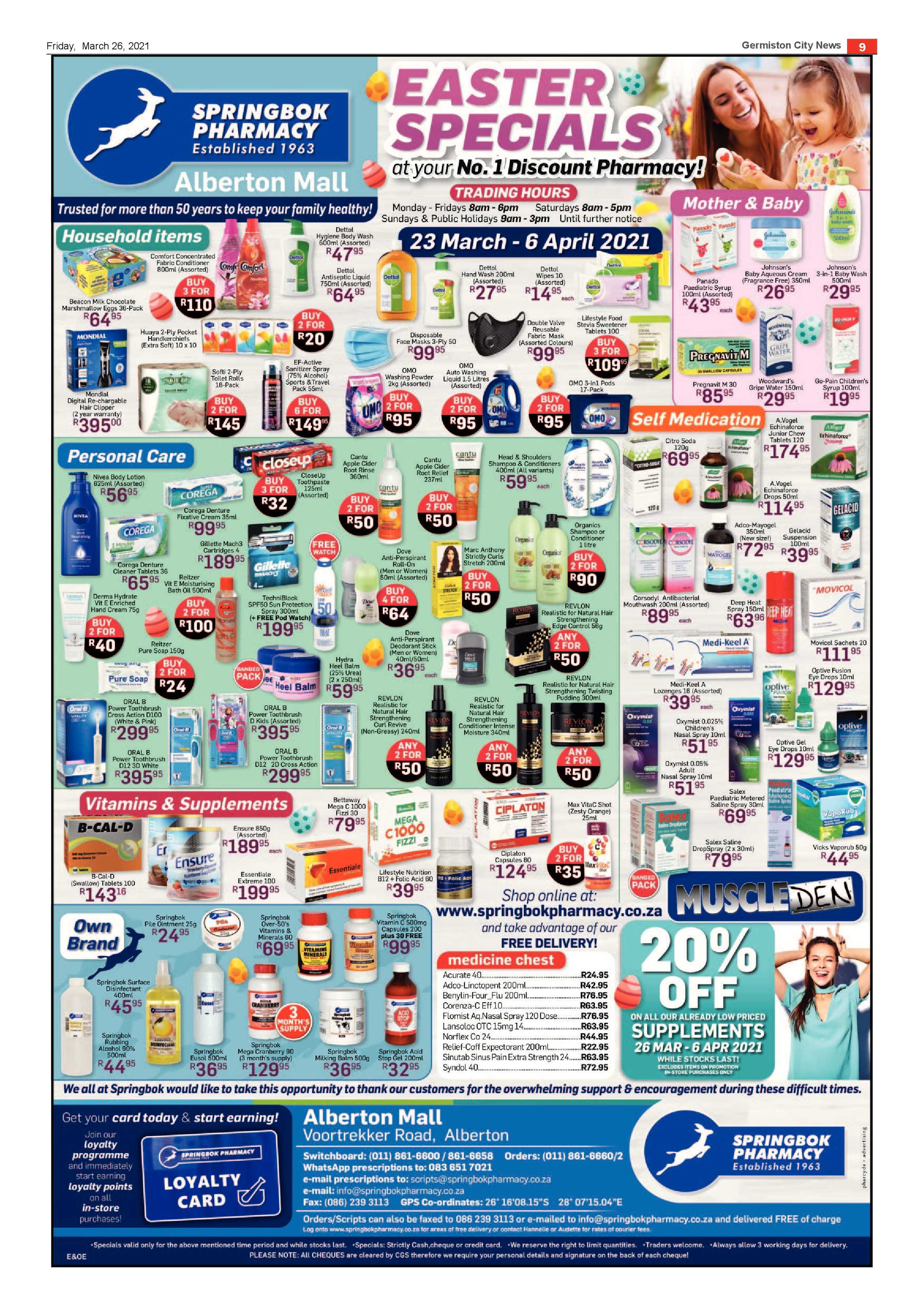 Germiston City news 26 March 2021 page 9