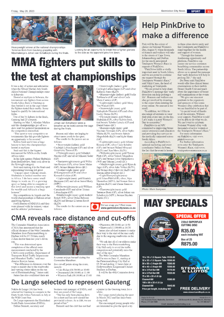 Germiston City News 26 May 2023 page 11