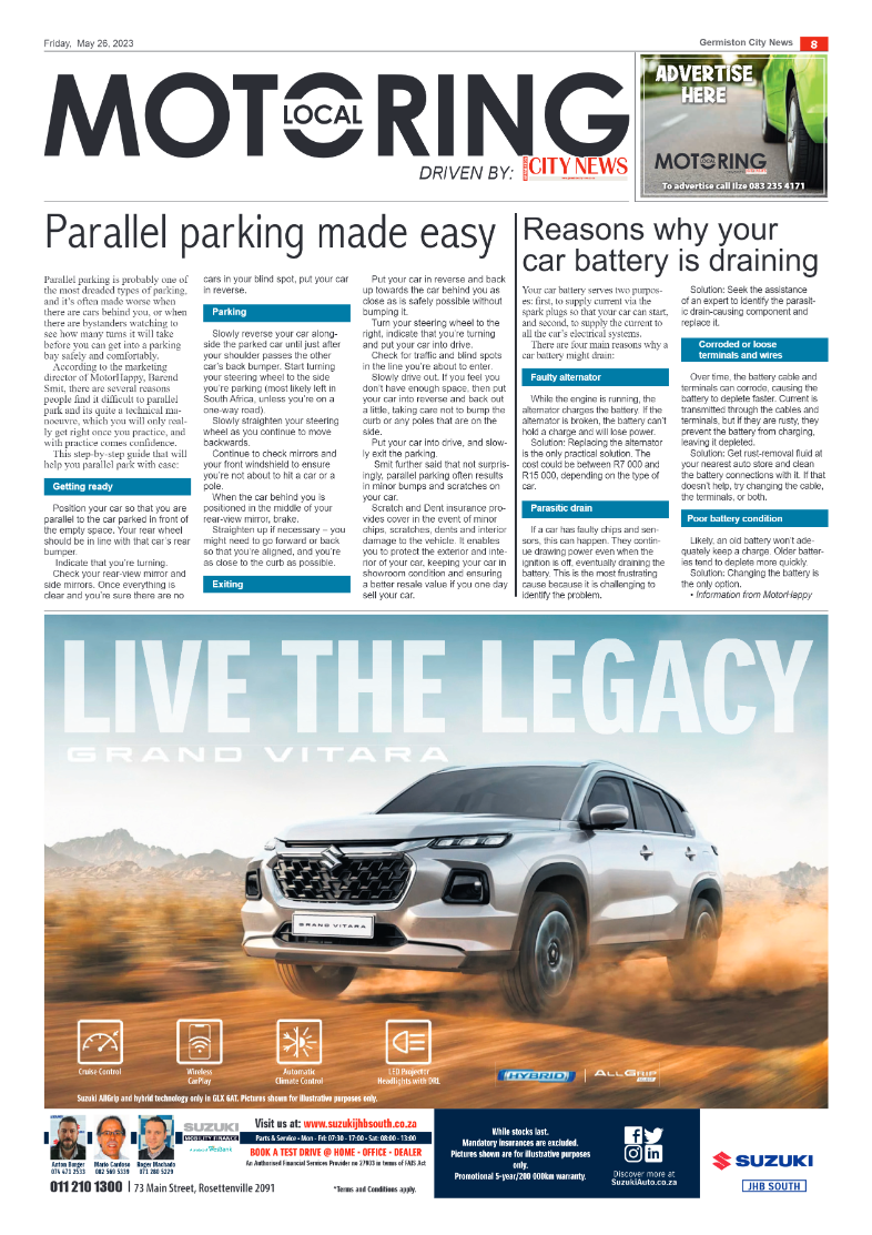 Germiston City News 26 May 2023 page 8