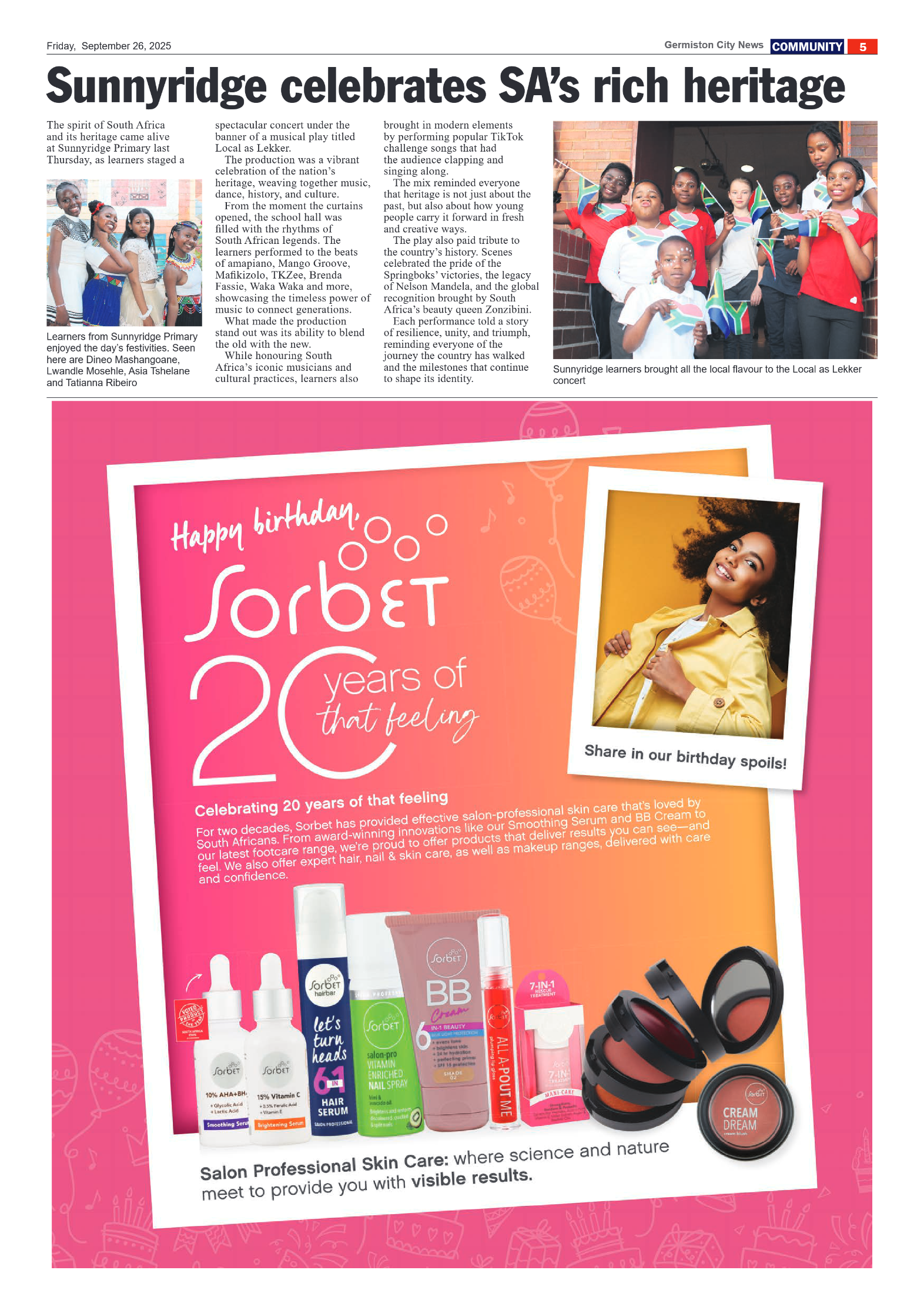 Germiston City News 26 September 2025 page 5