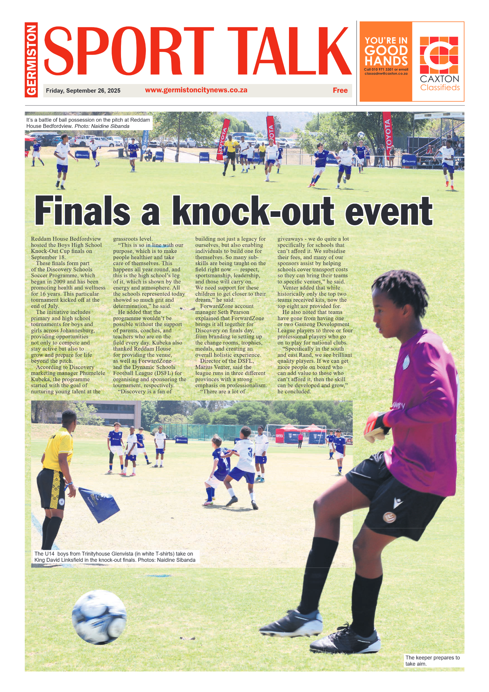 Germiston City News 26 September 2025 page 8