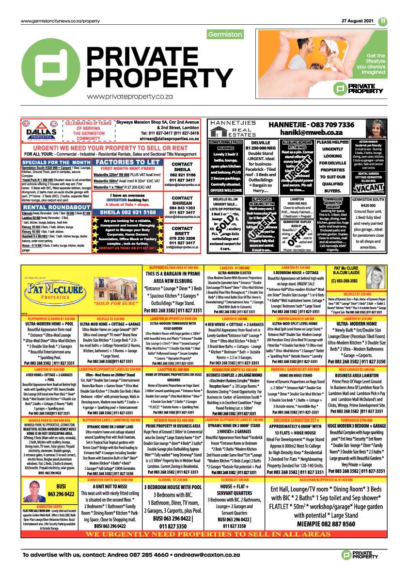 Germiston City News 27 August 2021 page 11