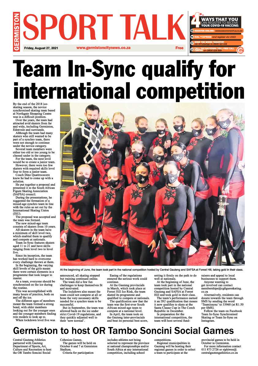 Germiston City News 27 August 2021 page 16
