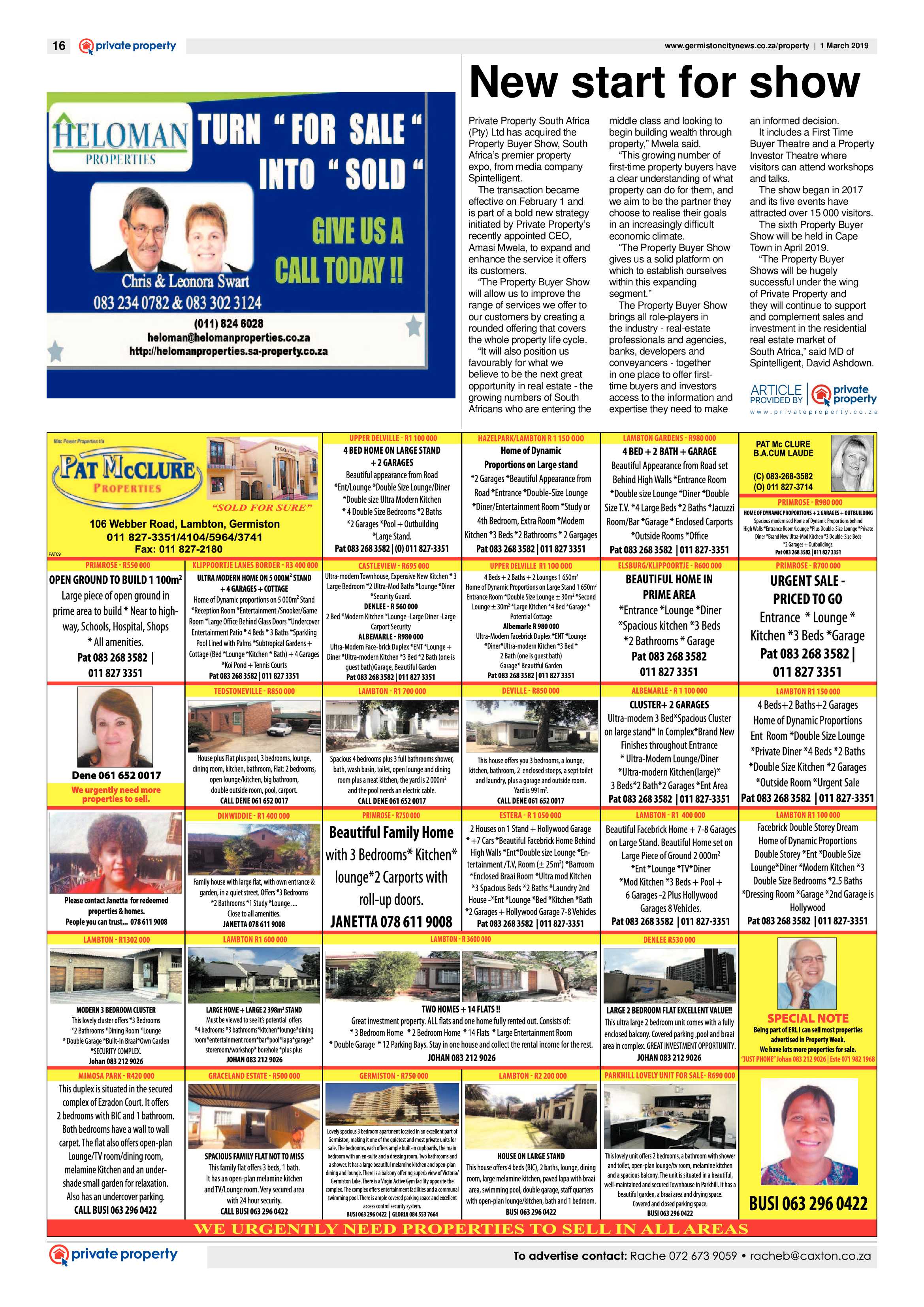 Germiston City News 27 February 2019 page 16