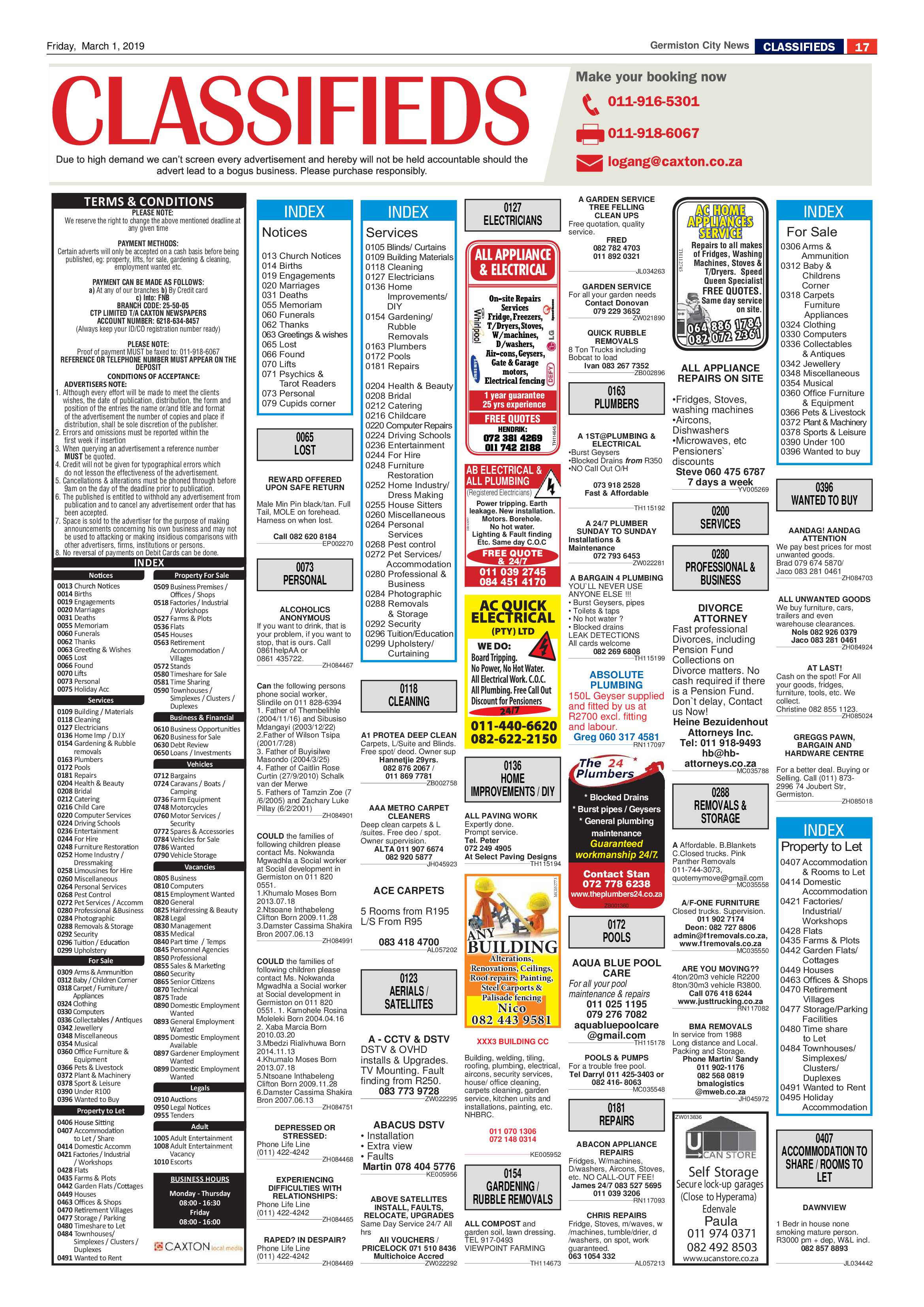 Germiston City News 27 February 2019 page 17