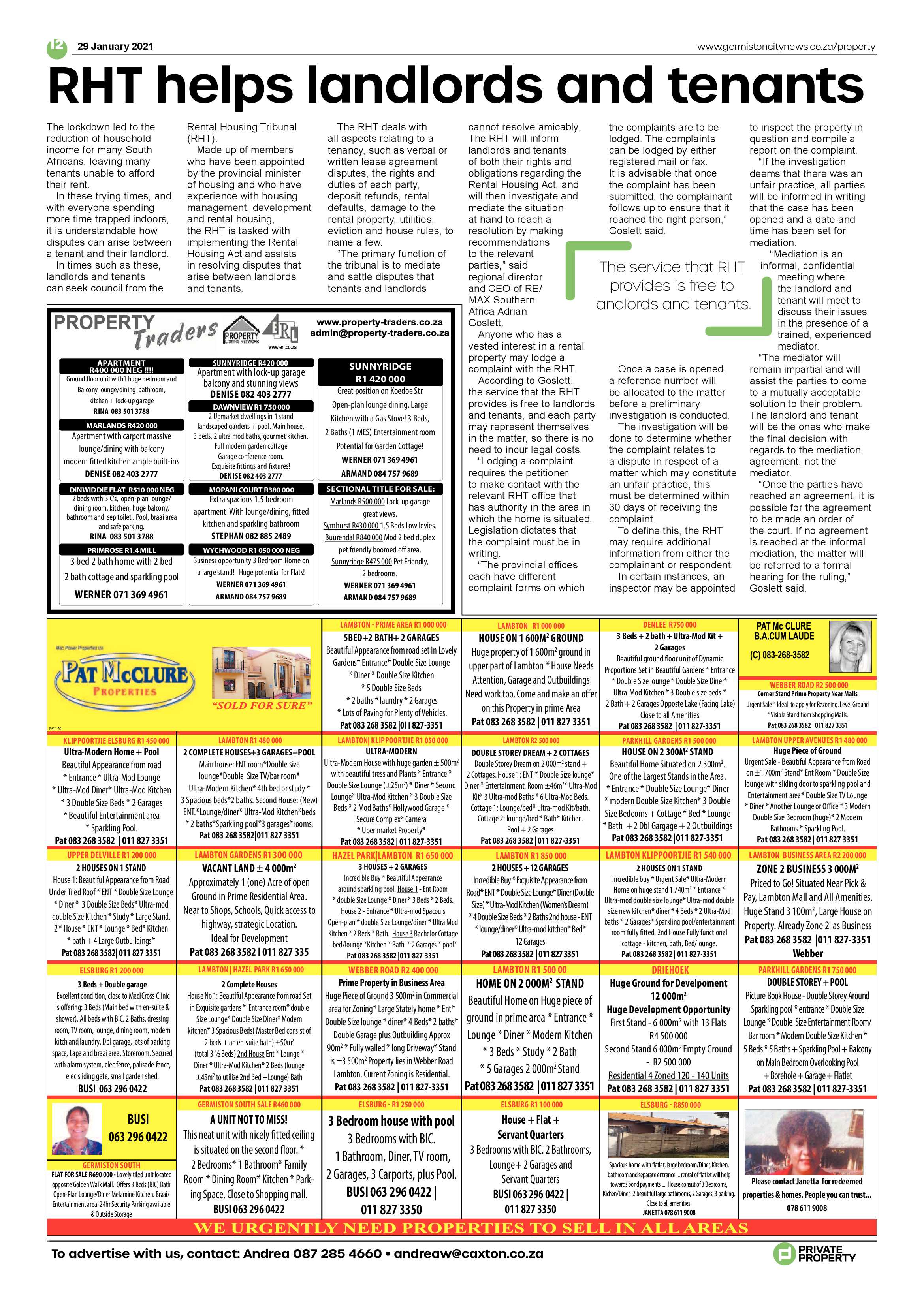 Germiston City News 27 January 2021 page 12