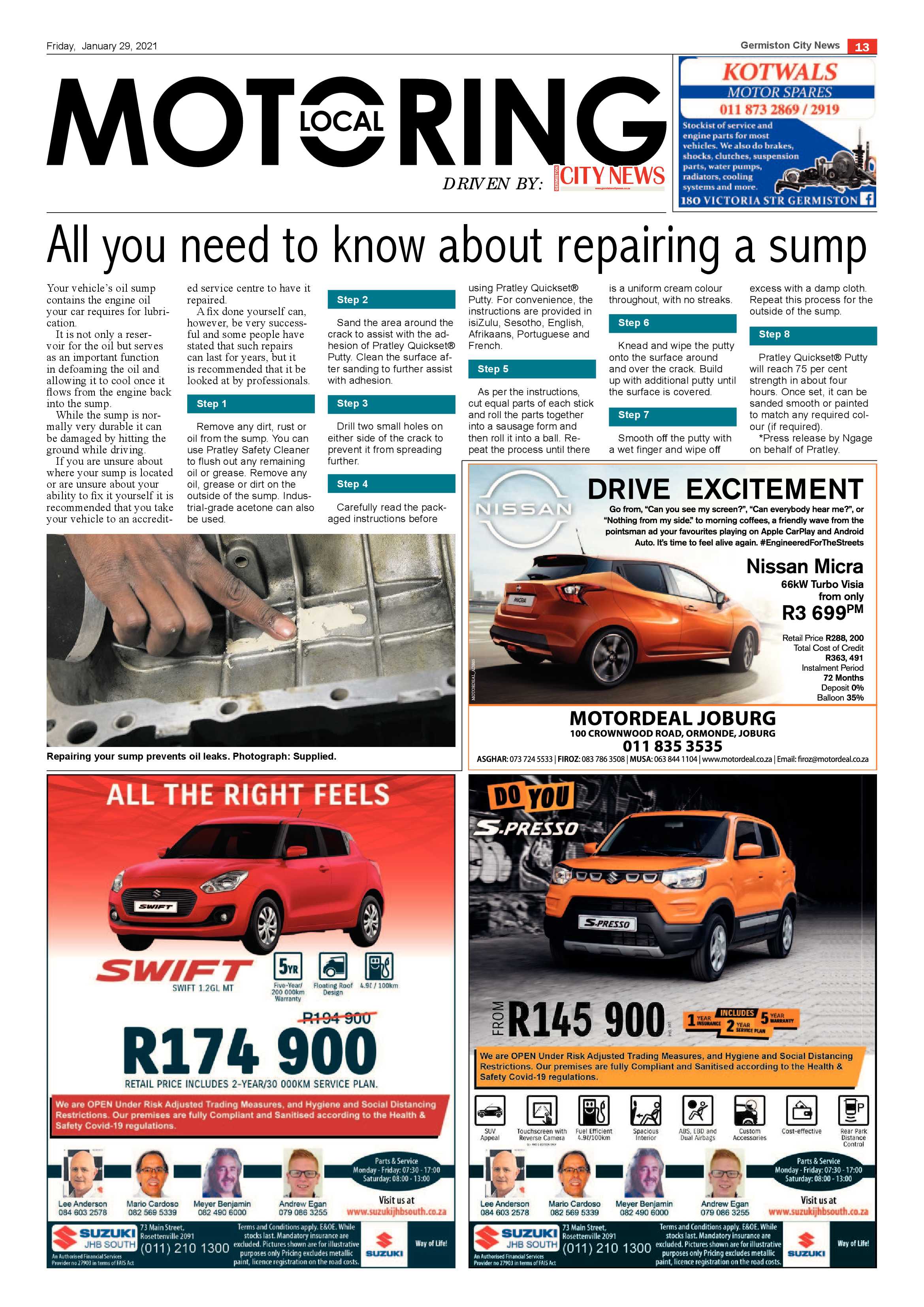 Germiston City News 27 January 2021 page 13