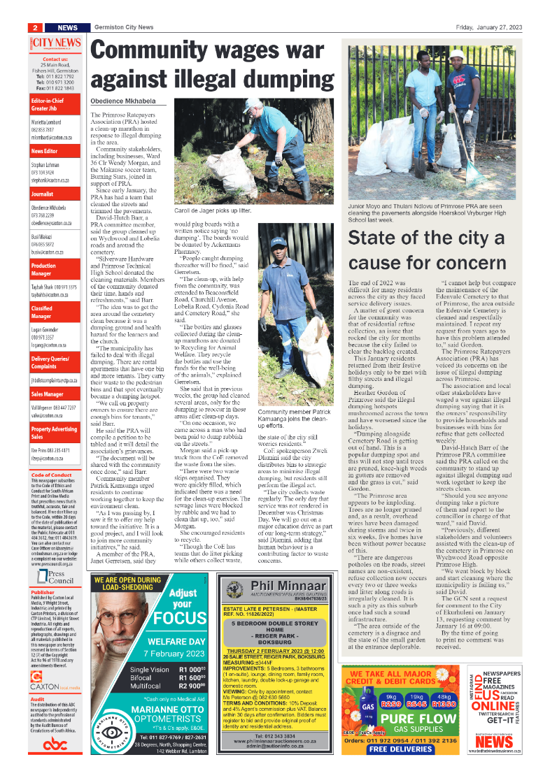 Germiston City News 27 January 2023 page 2