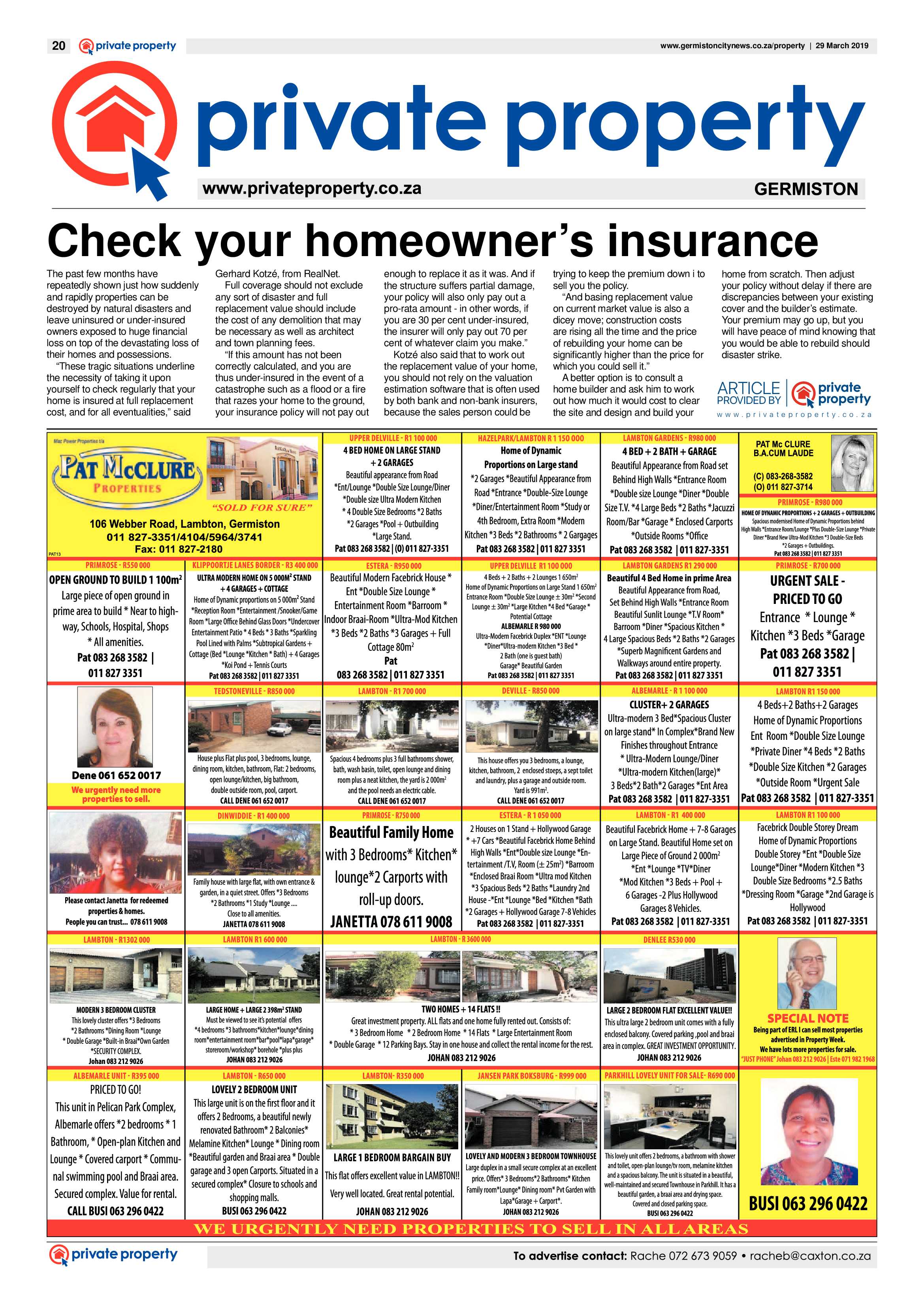 Germiston City News 27 March 2019 page 20