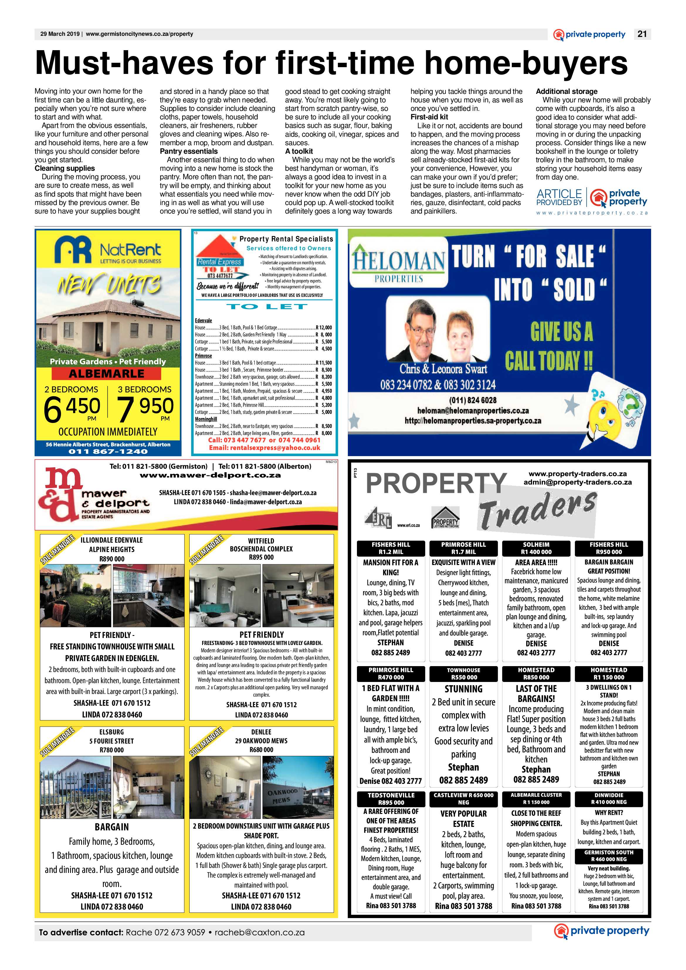 Germiston City News 27 March 2019 page 21