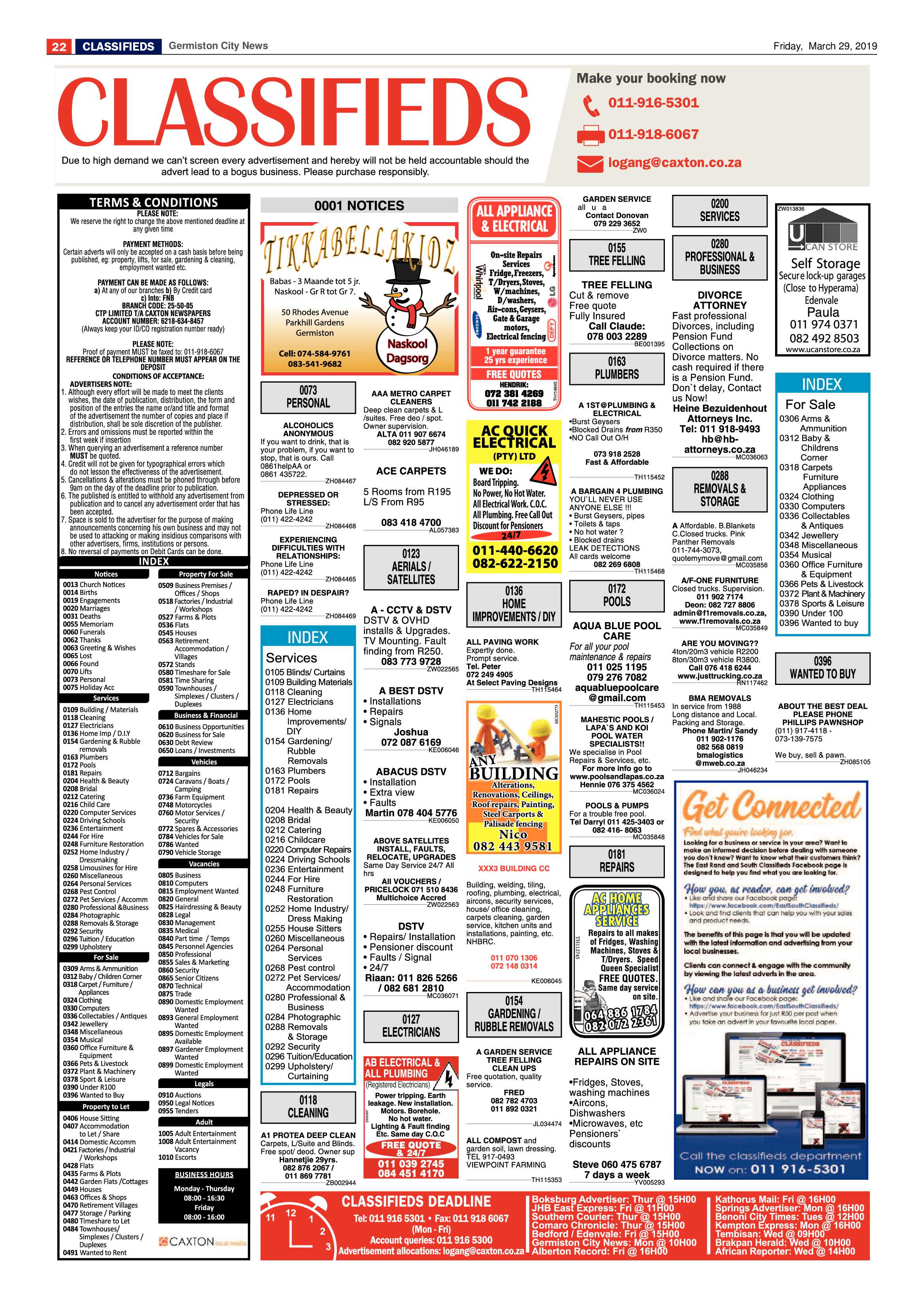 Germiston City News 27 March 2019 page 22
