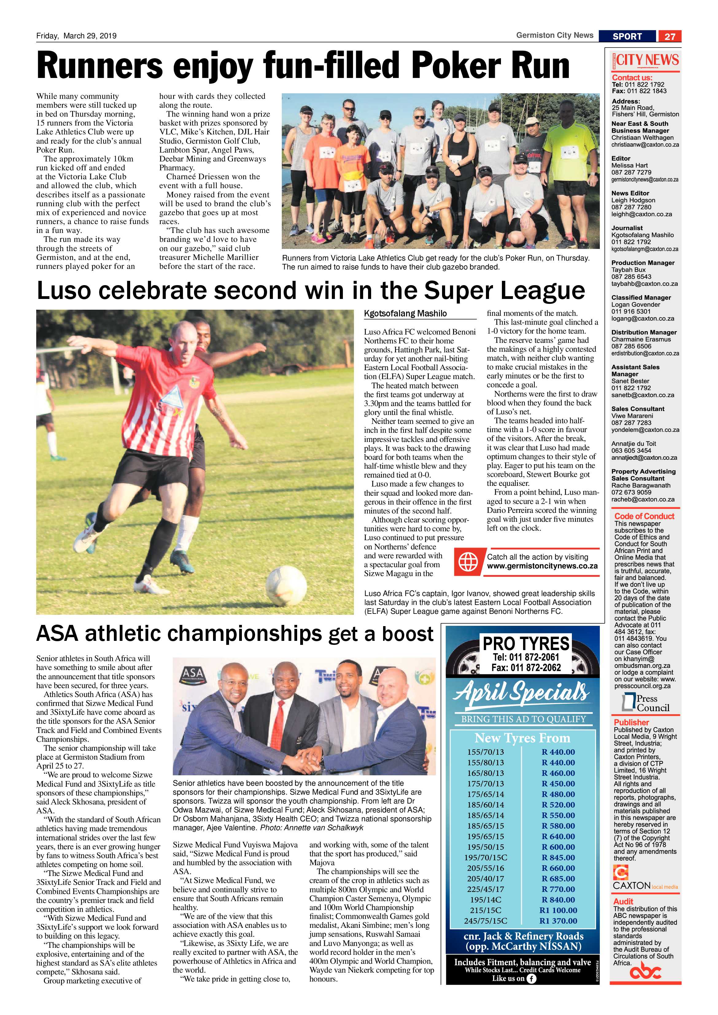 Germiston City News 27 March 2019 page 27
