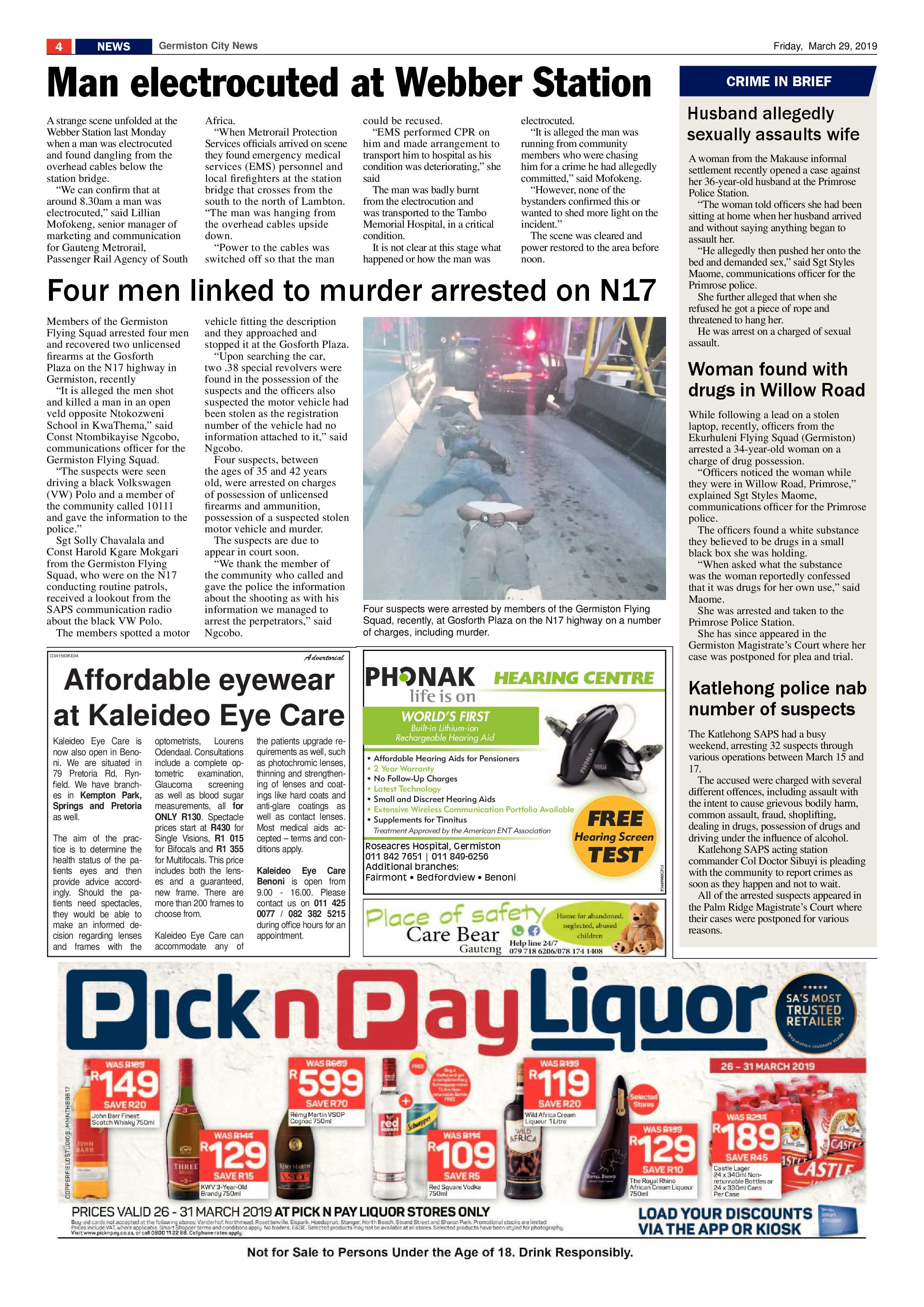 Germiston City News 27 March 2019 page 4