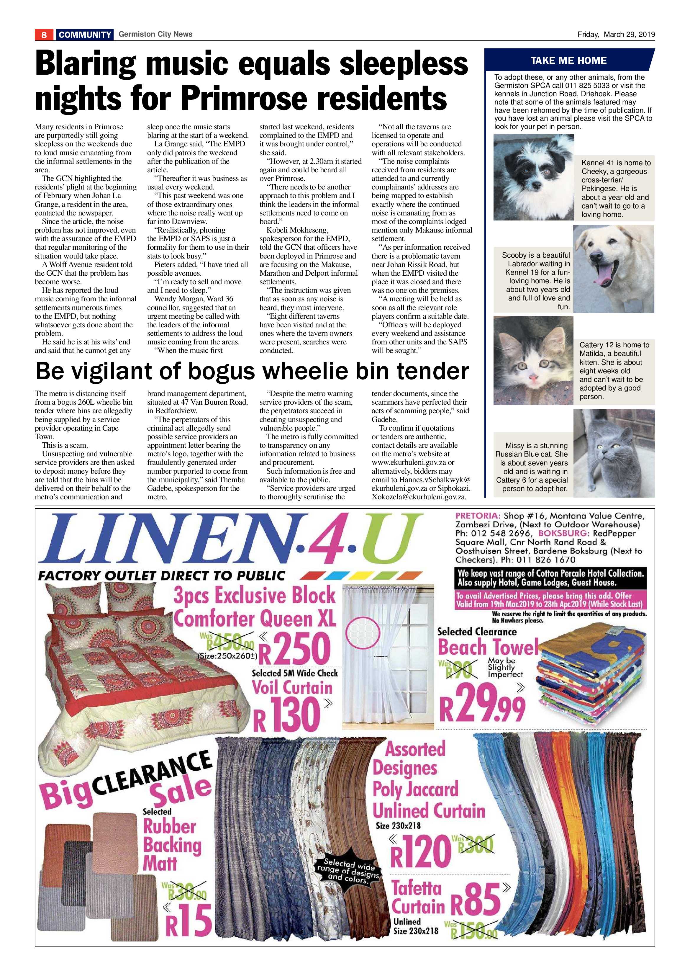 Germiston City News 27 March 2019 page 8