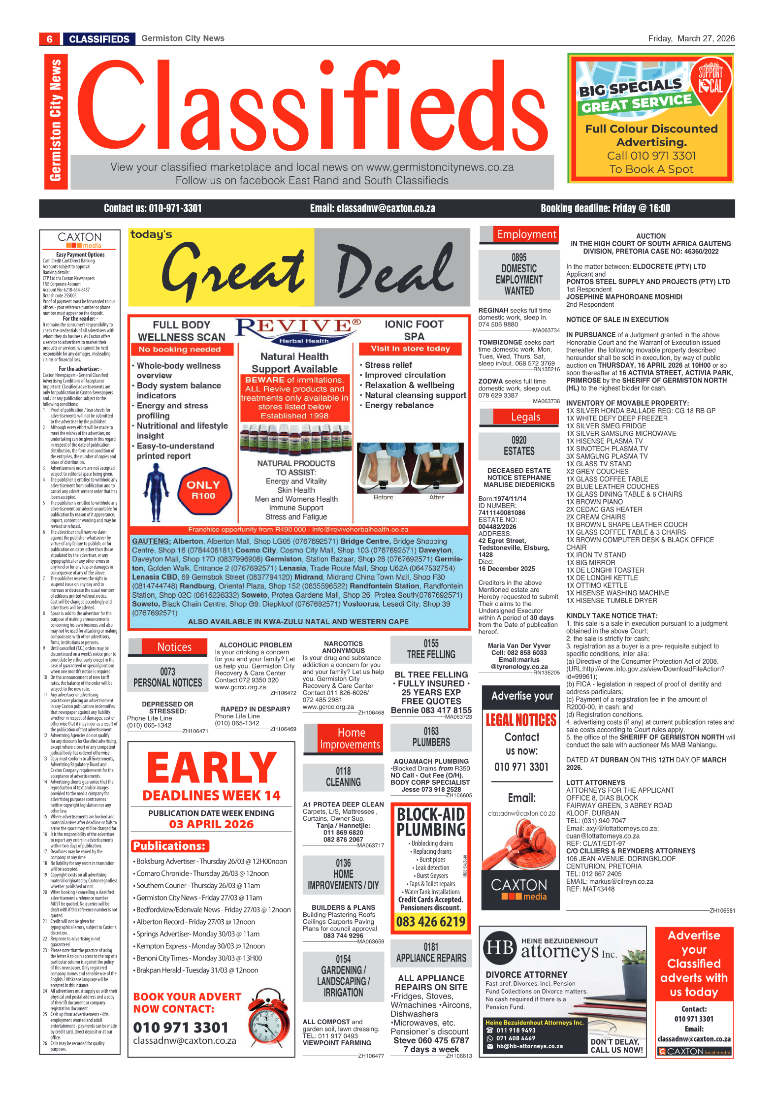 Germiston City News 27 March 2026 page 6