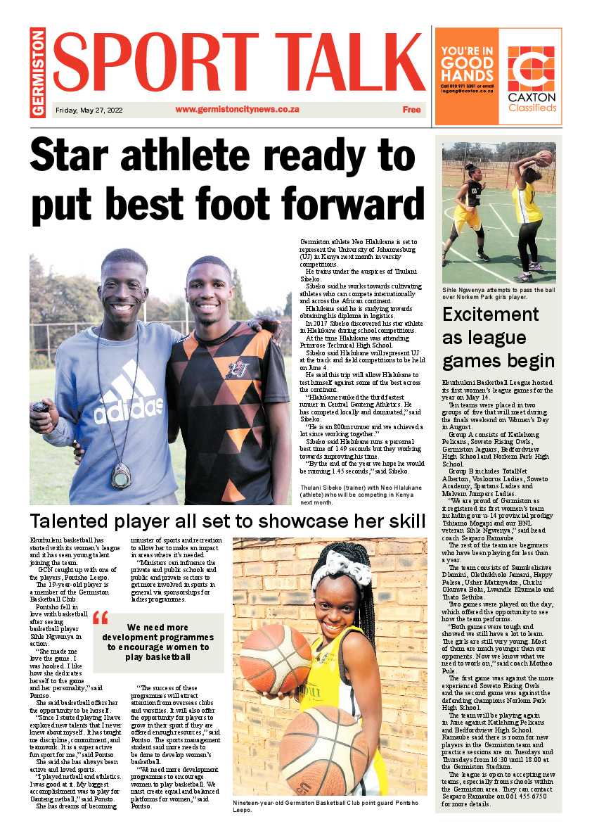 Germiston City News 27 May 2022 page 12