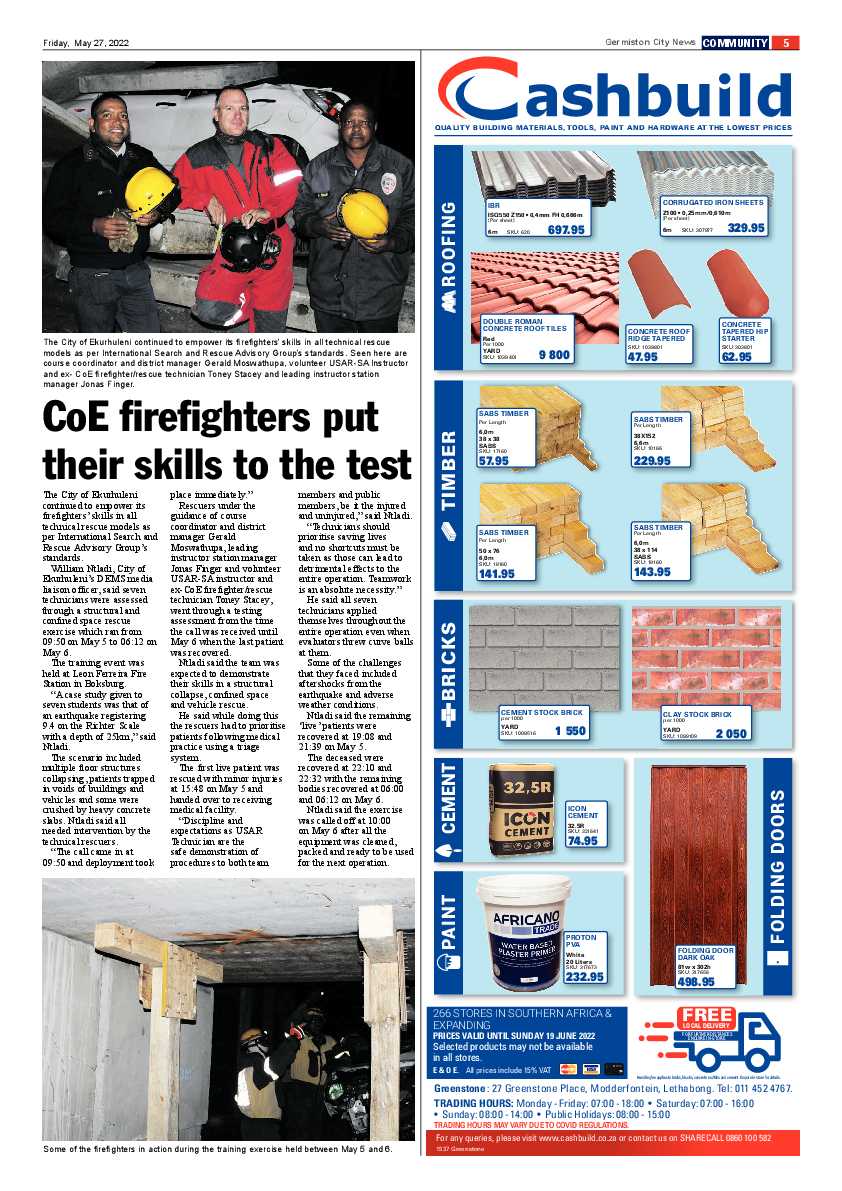 Germiston City News 27 May 2022 page 5
