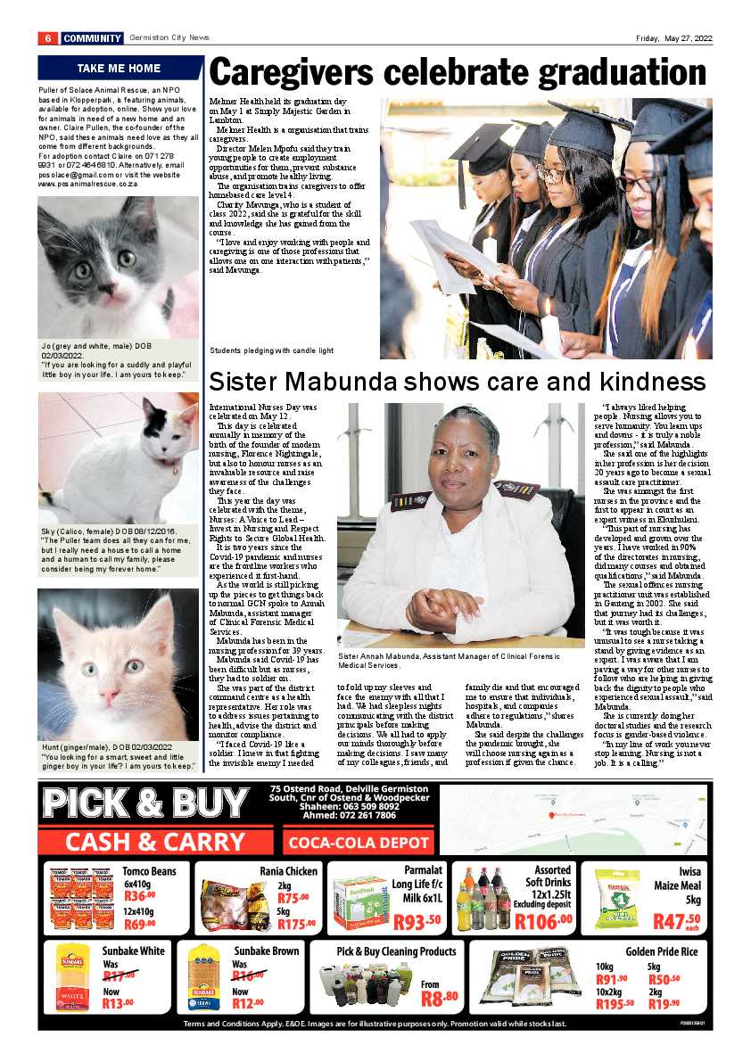 Germiston City News 27 May 2022 page 6