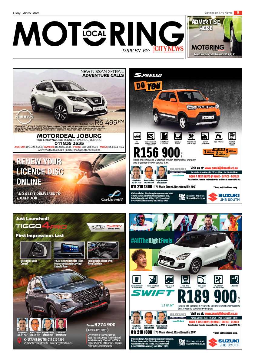 Germiston City News 27 May 2022 page 9