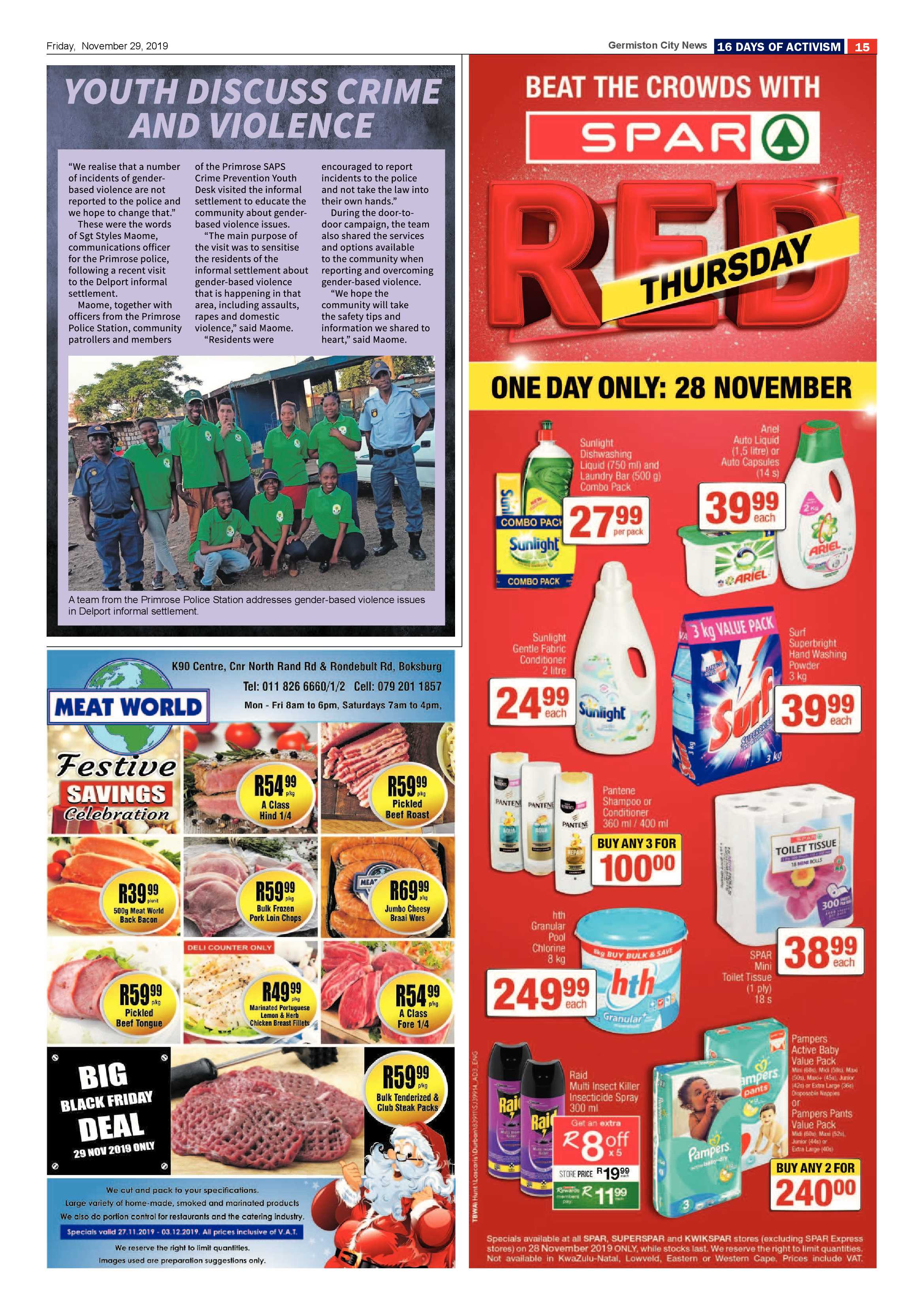 Germiston City News 27 November 2019 page 15