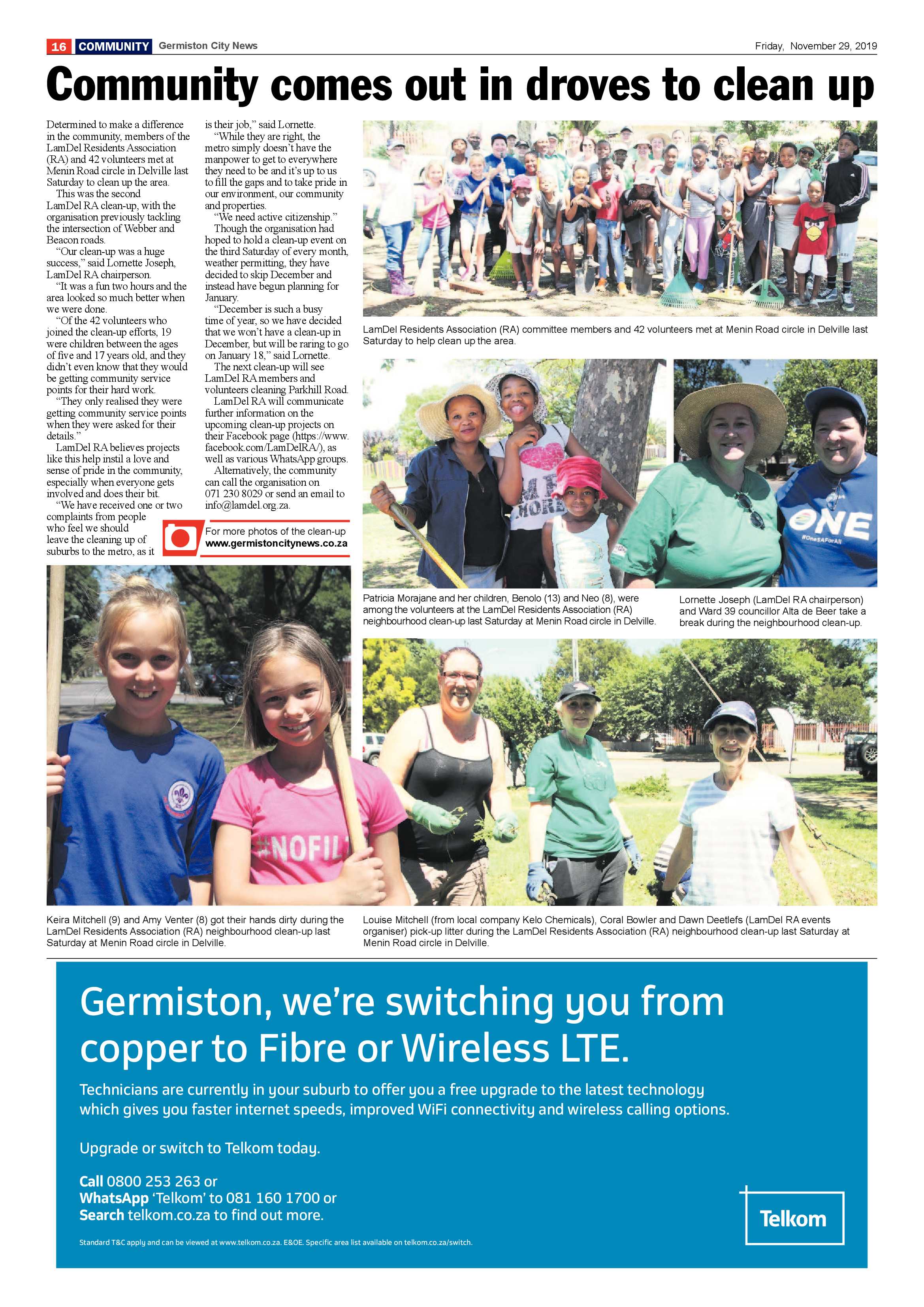 Germiston City News 27 November 2019 page 16