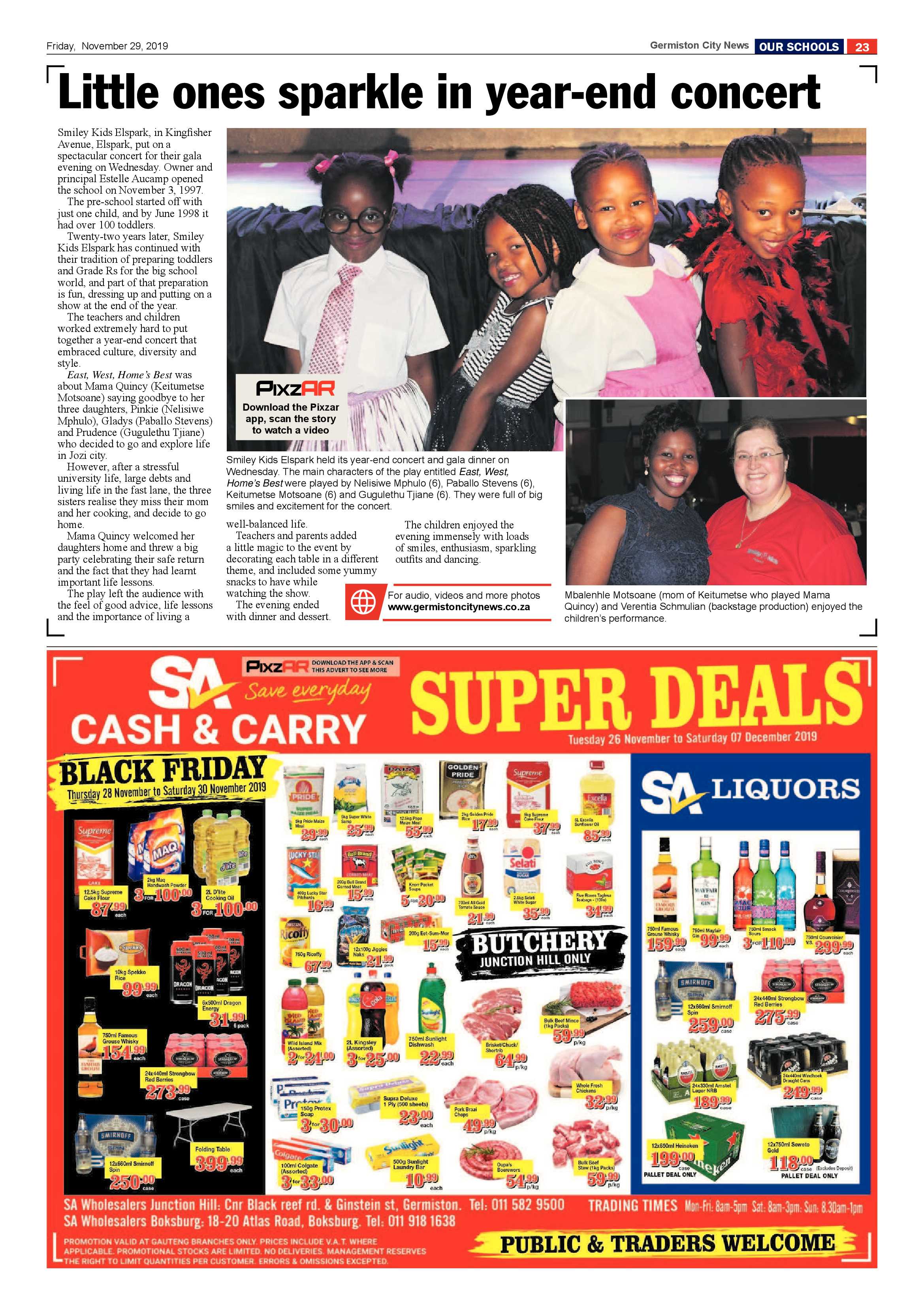 Germiston City News 27 November 2019 page 23