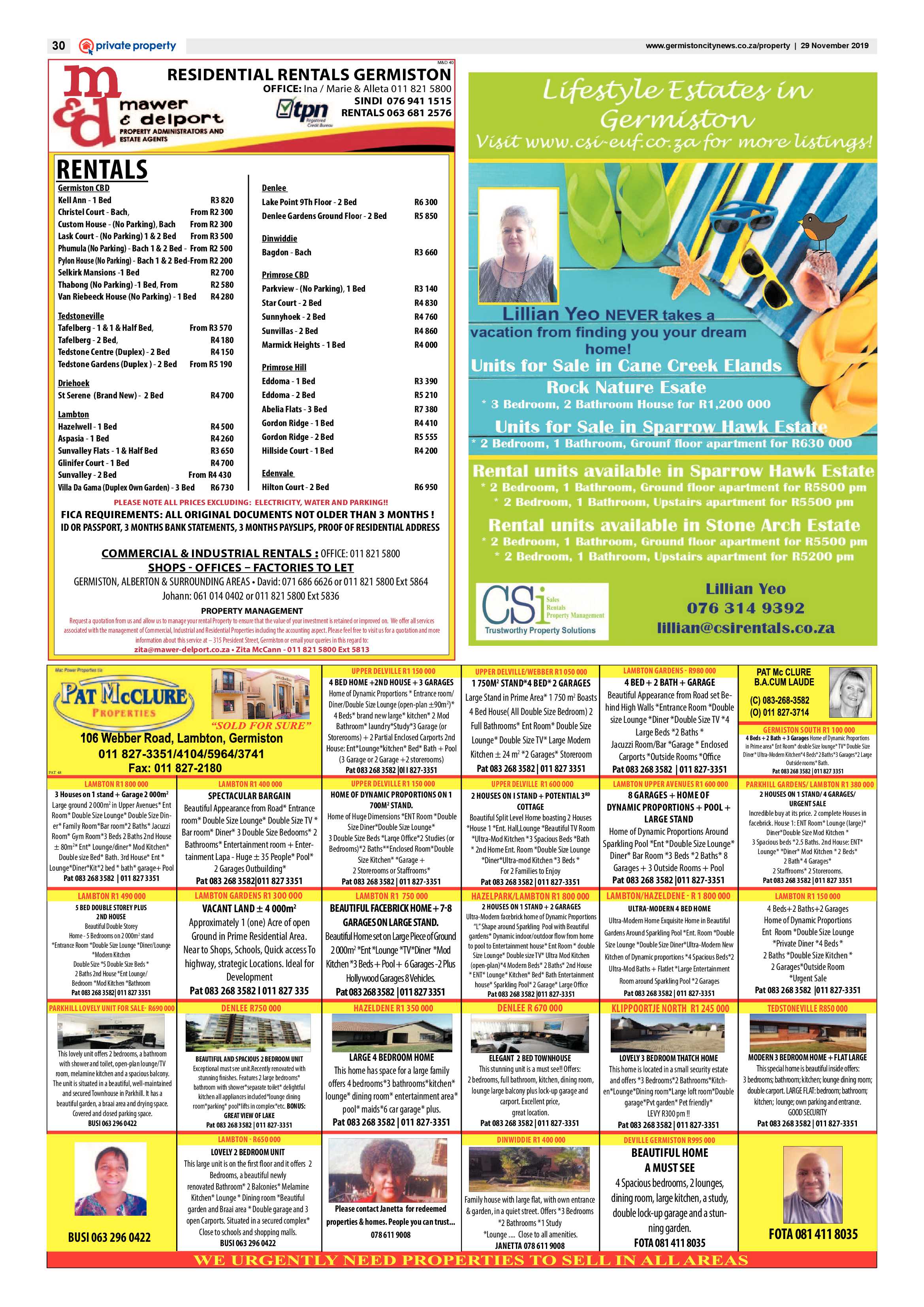 Germiston City News 27 November 2019 page 30