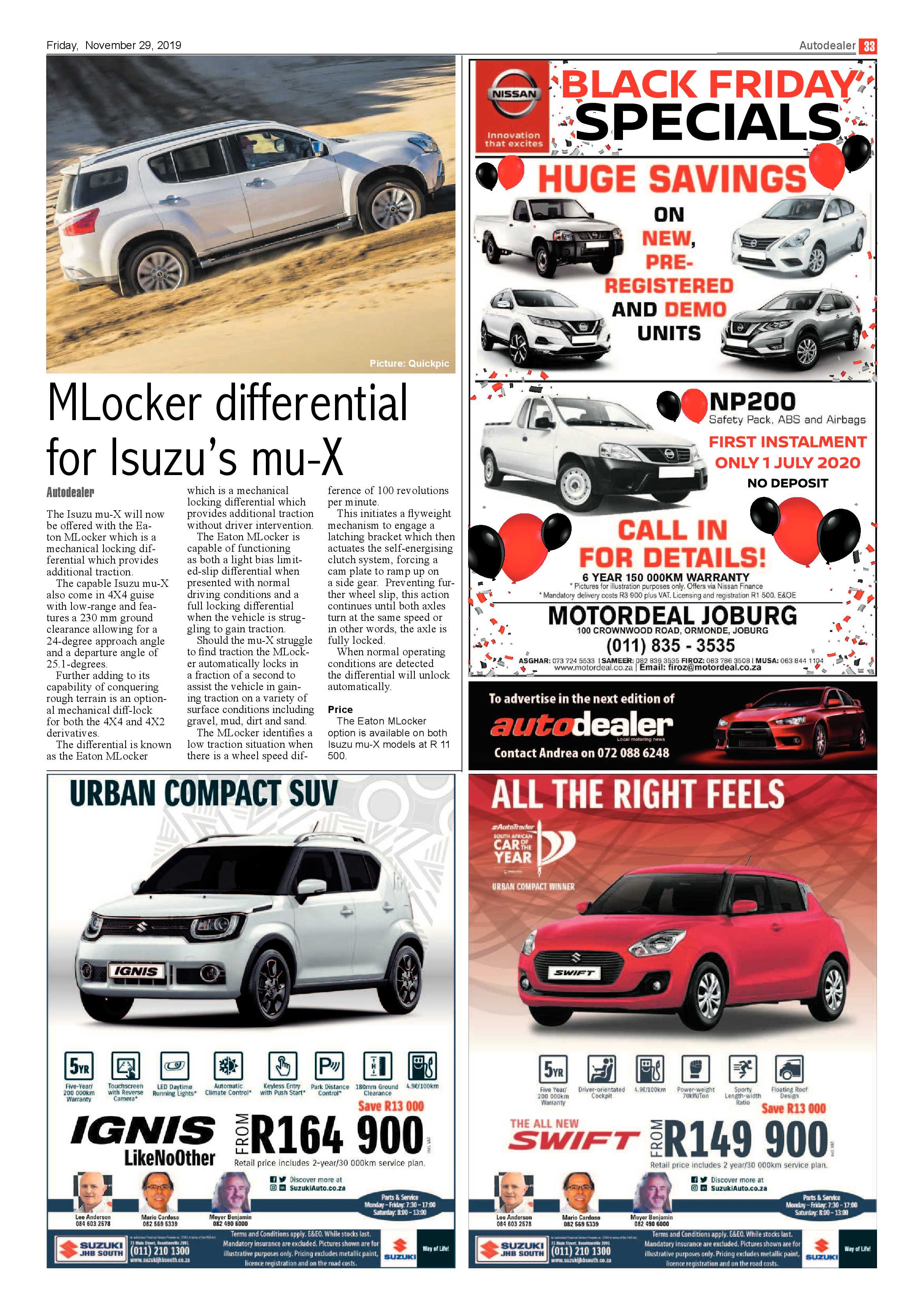 Germiston City News 27 November 2019 page 33