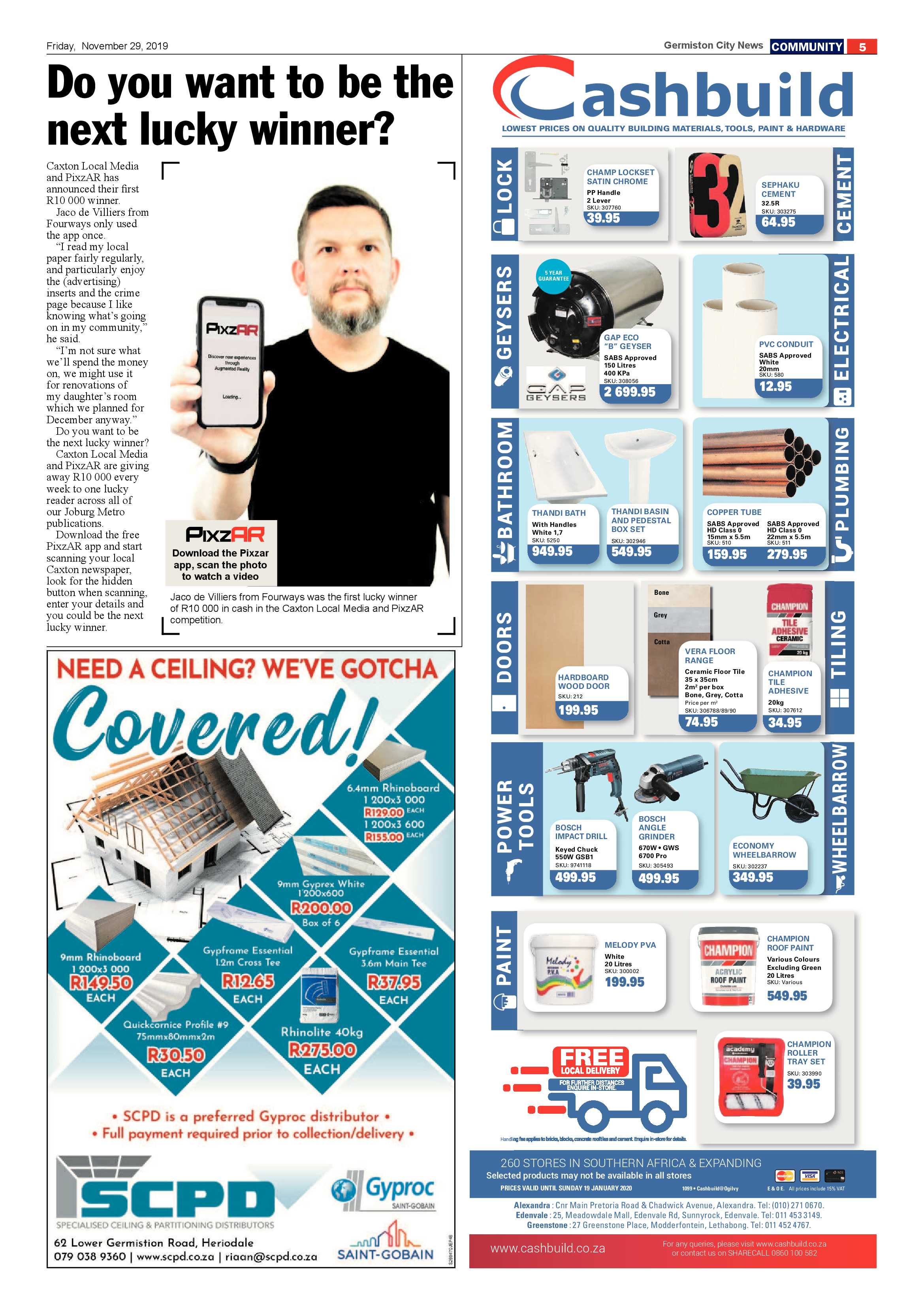 Germiston City News 27 November 2019 page 5