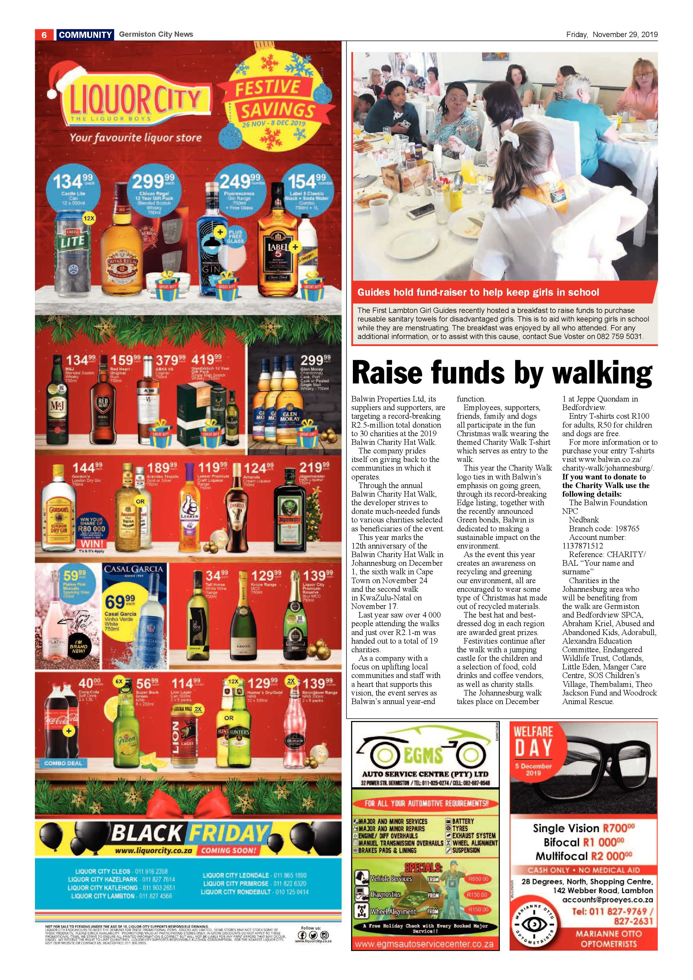Germiston City News 27 November 2019 page 6