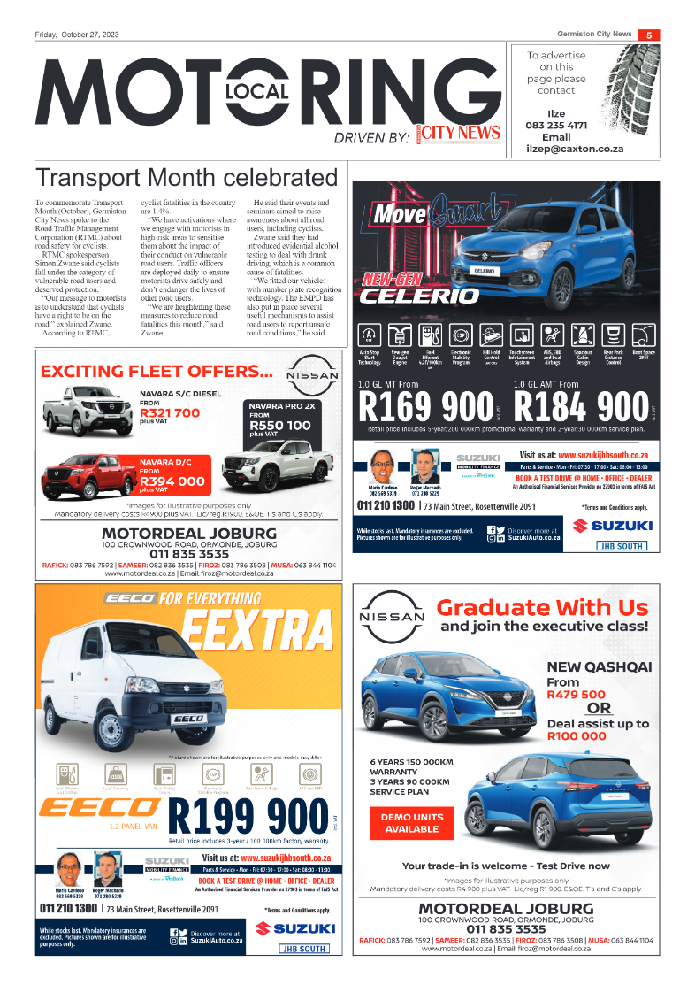 Germiston City News 27 October 2023 page 5