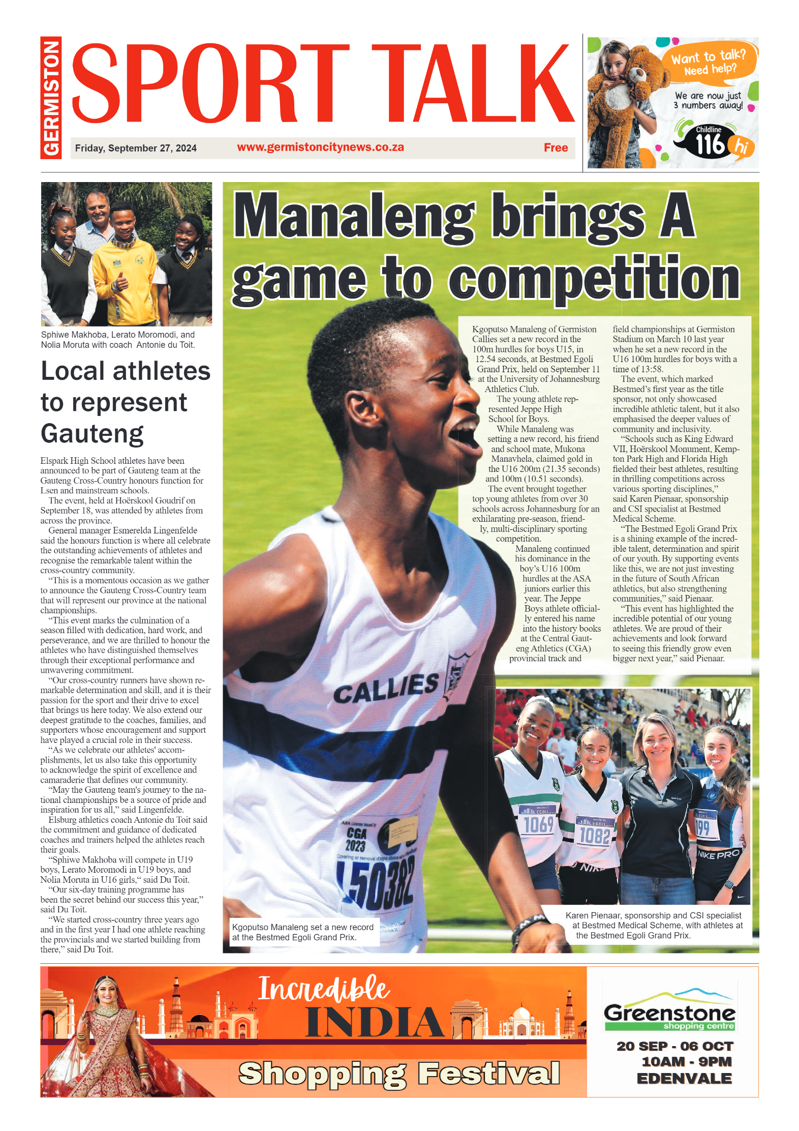 Germiston City News 27 September 2024 page 8