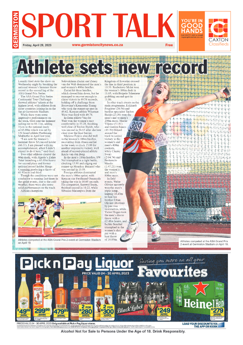 Germiston City News 28 April 2023 page 12