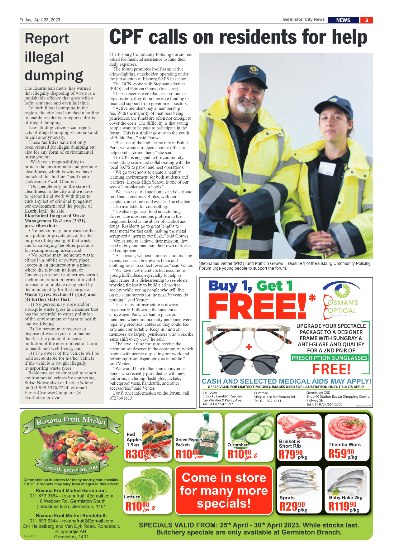 Germiston City News 28 April 2023 page 3