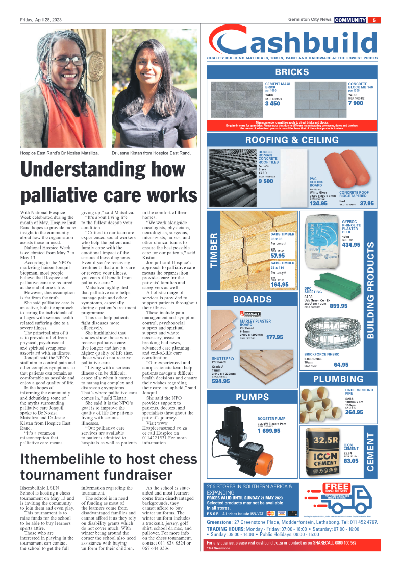 Germiston City News 28 April 2023 page 5