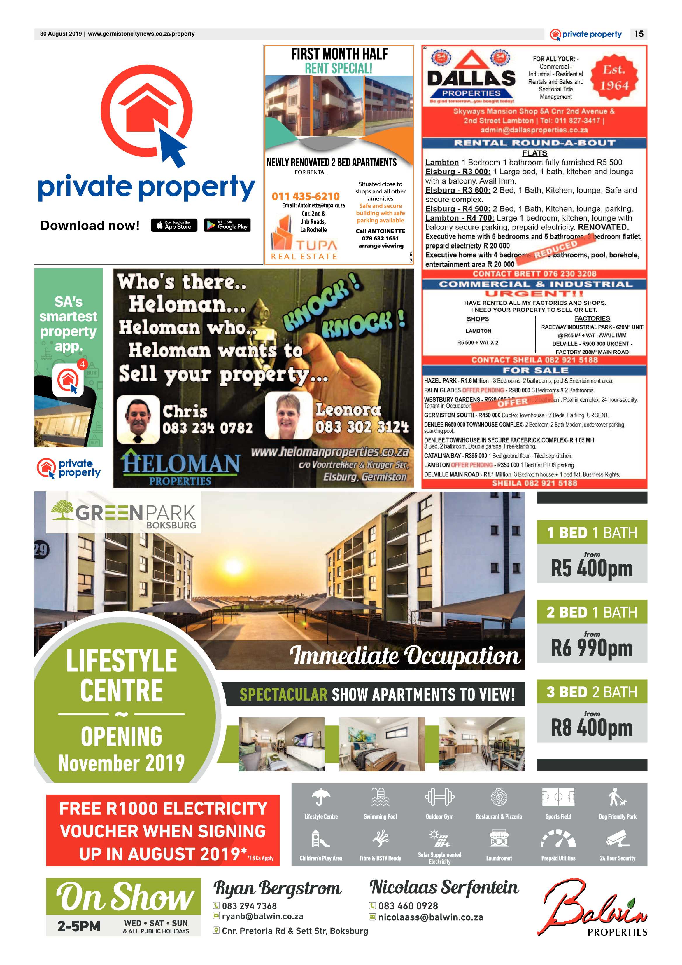 Germiston City News 28 August 2019 page 15